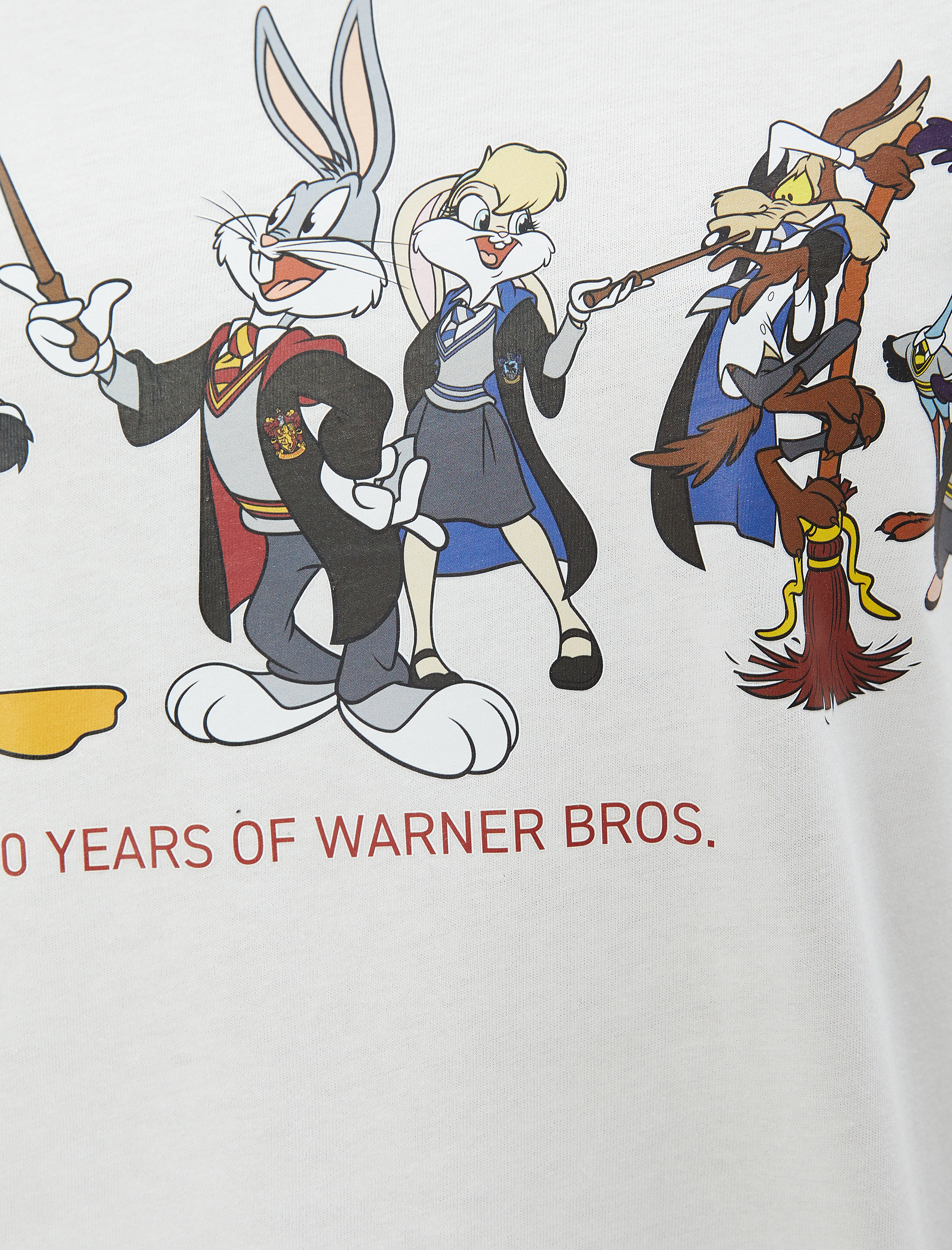   Looney Tunes Tişört Lisanslı Baskılı Bisiklet Yaka