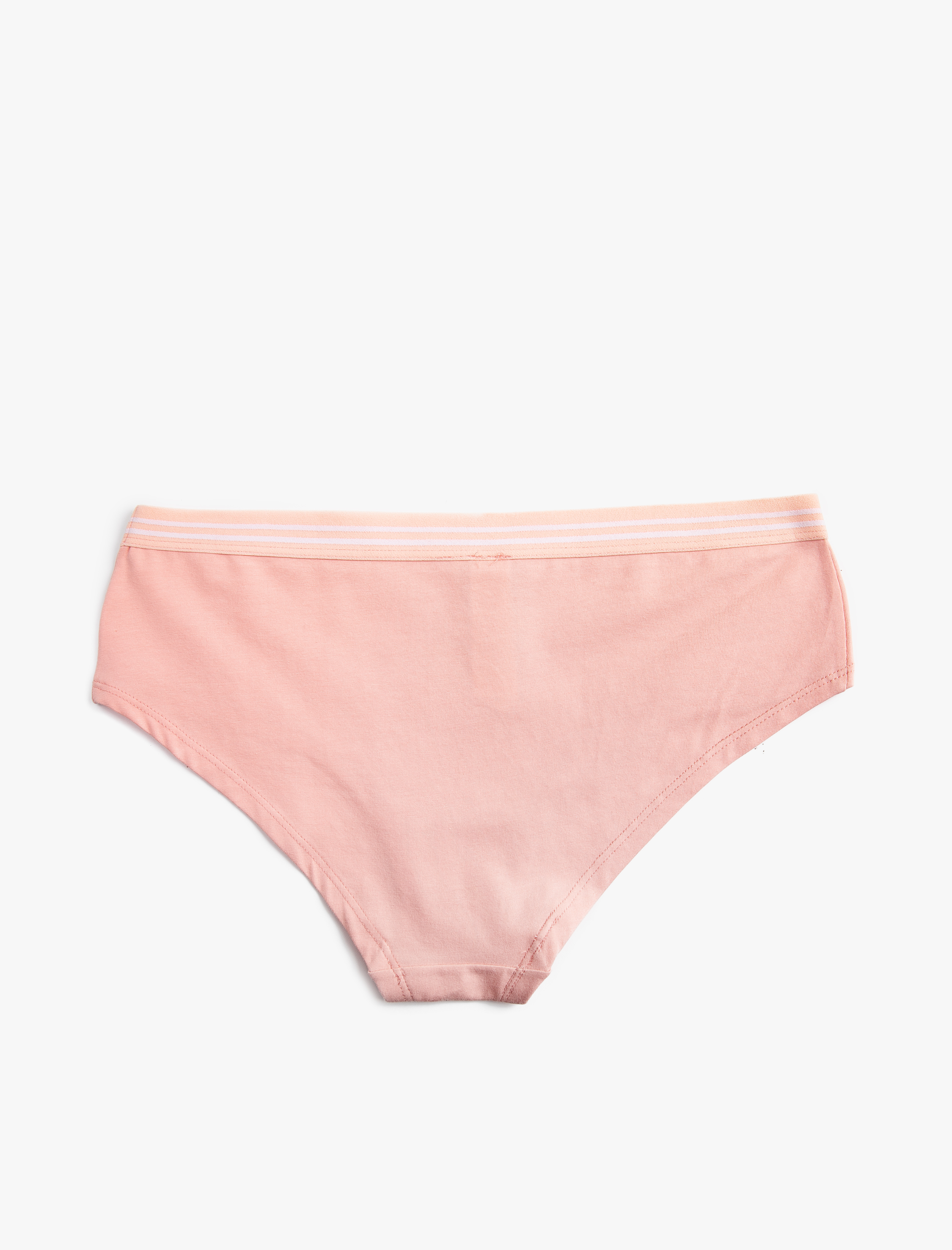   Pamuklu Külot Hipster Baskılı Ribanalı