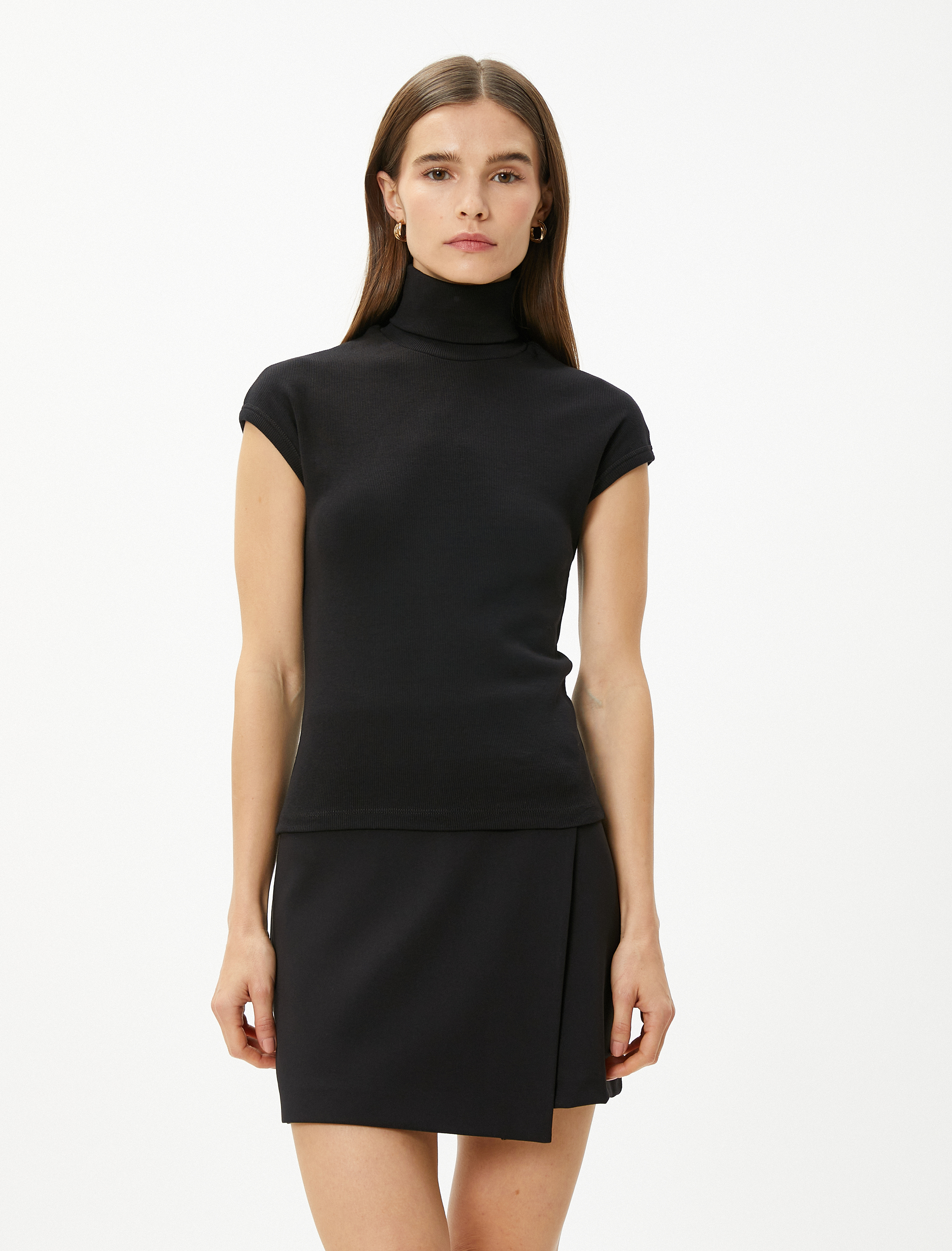   Balıkçı Yaka Triko Tişört