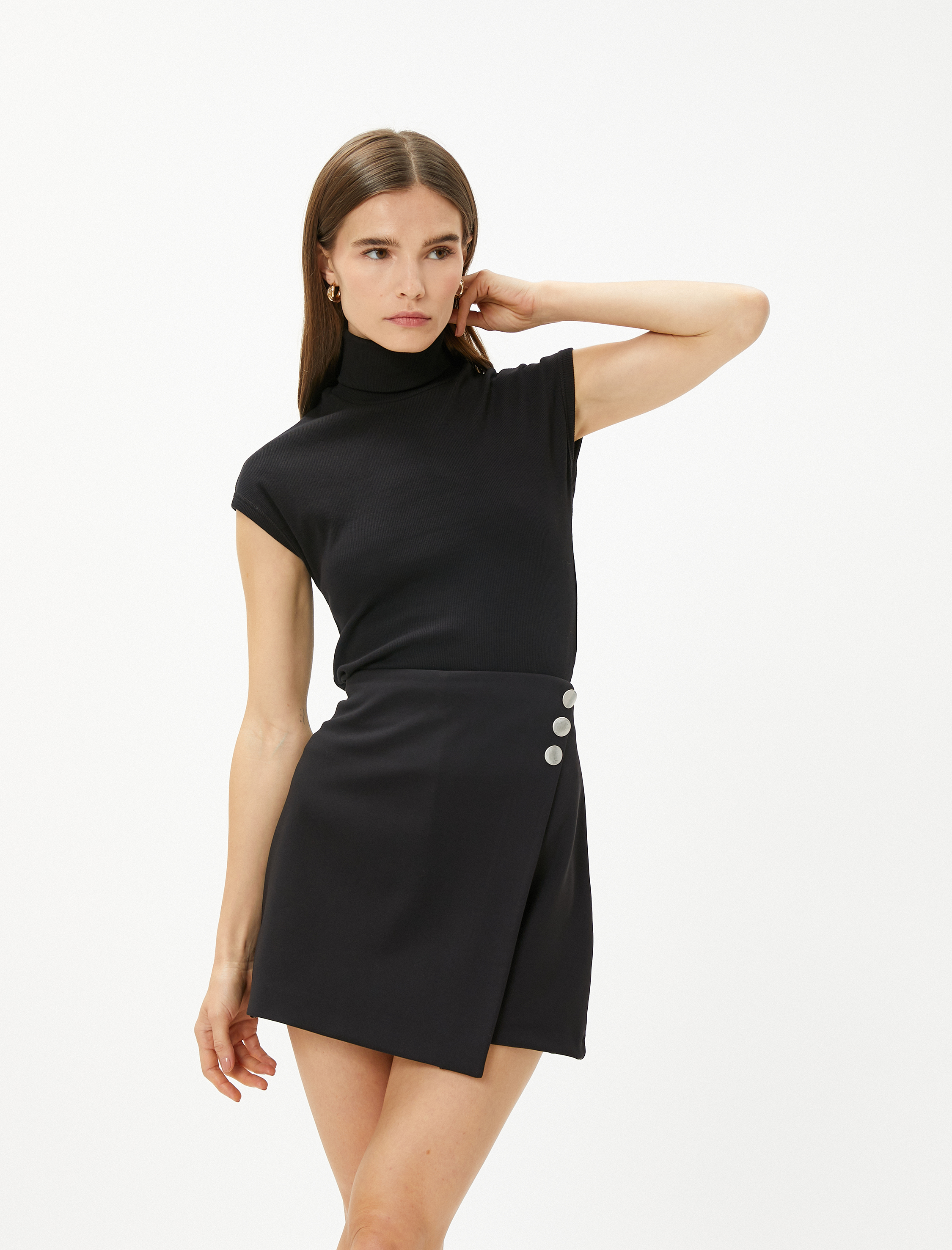   Balıkçı Yaka Triko Tişört