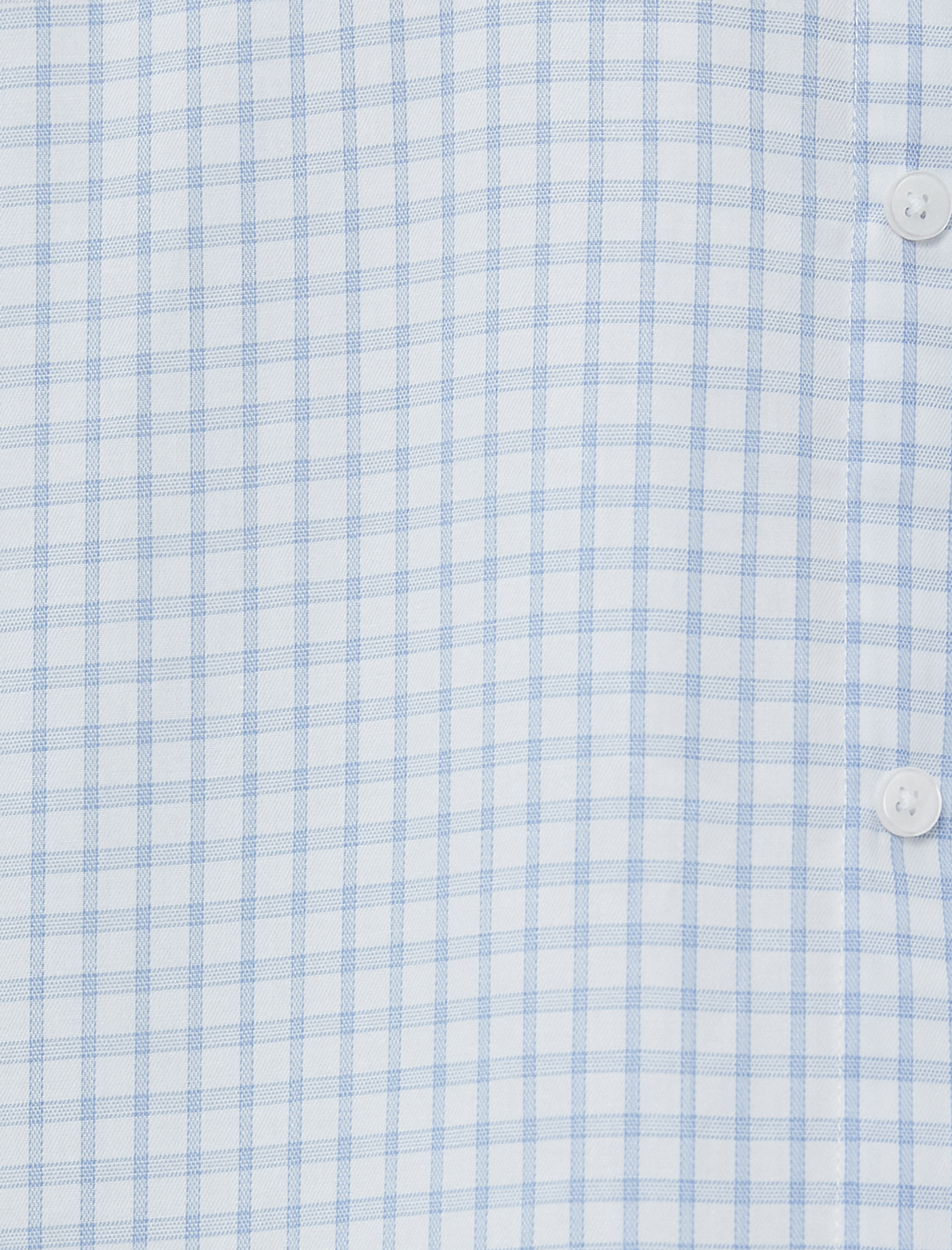   Kareli Gömlek Slim Fit Klasik Yaka Uzun Kollu Pamuklu Non Iron