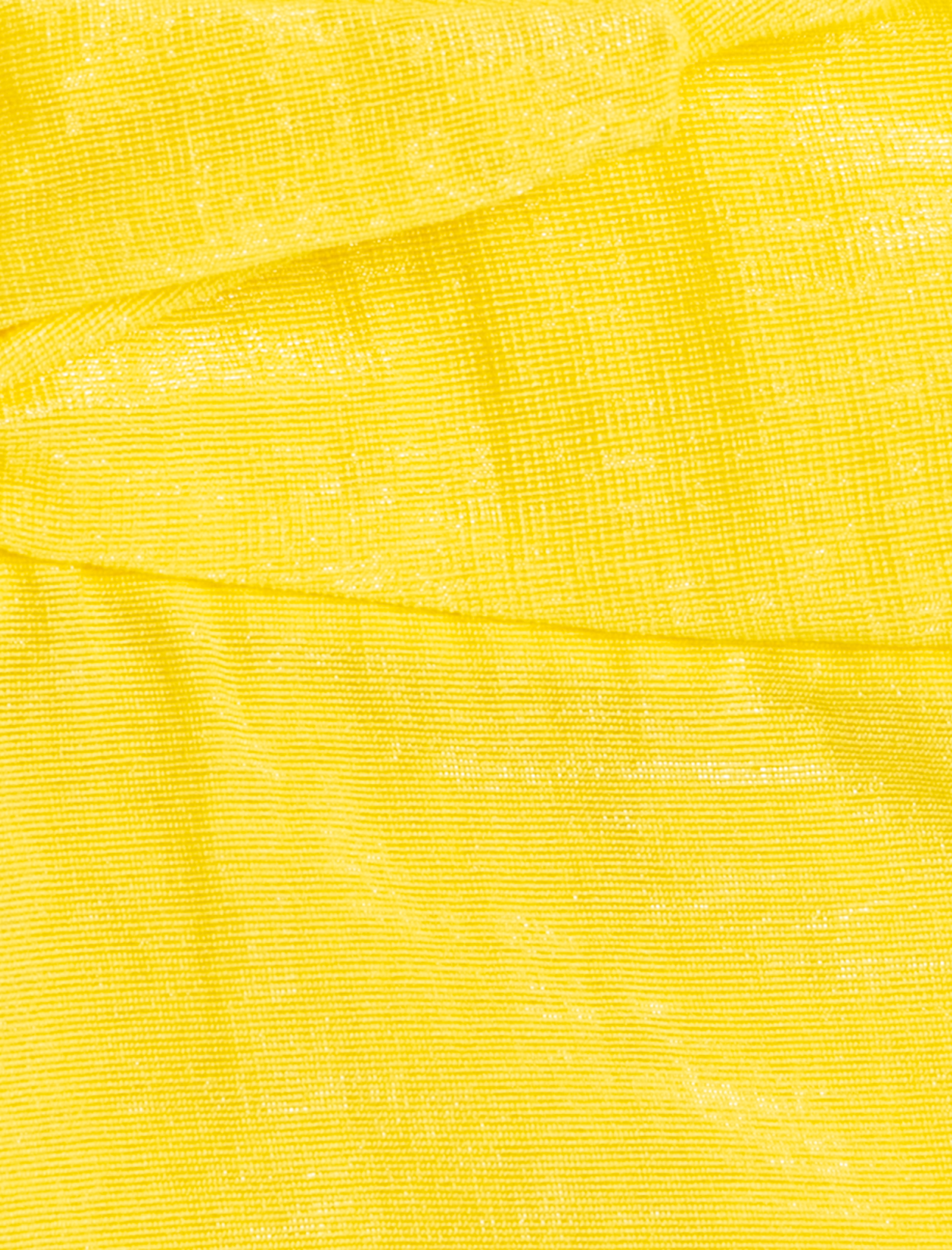  Kız Çocuk Crop Üst Askılı Dokulu Önden Bağlamalı Parlak