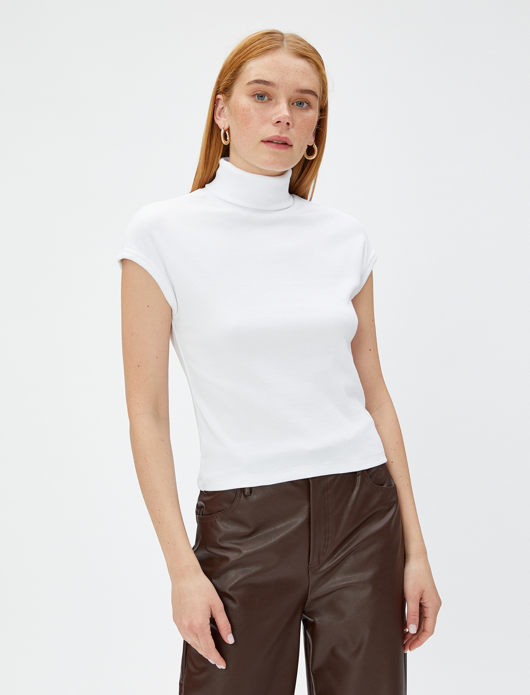   Balıkçı Yaka Triko Tişört