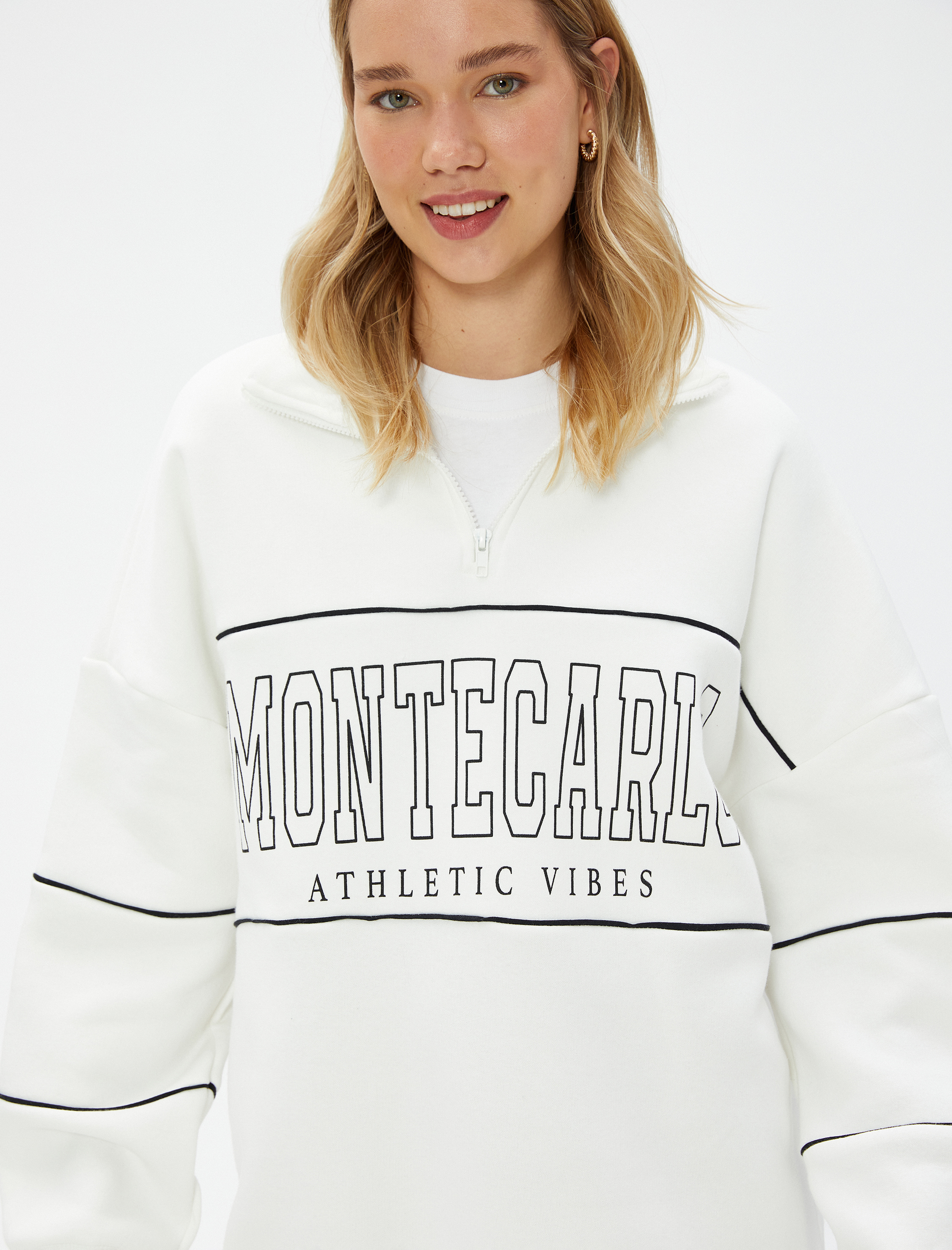   Jogger Eşofman Altı Beli Bağcıklı Cep Detaylı