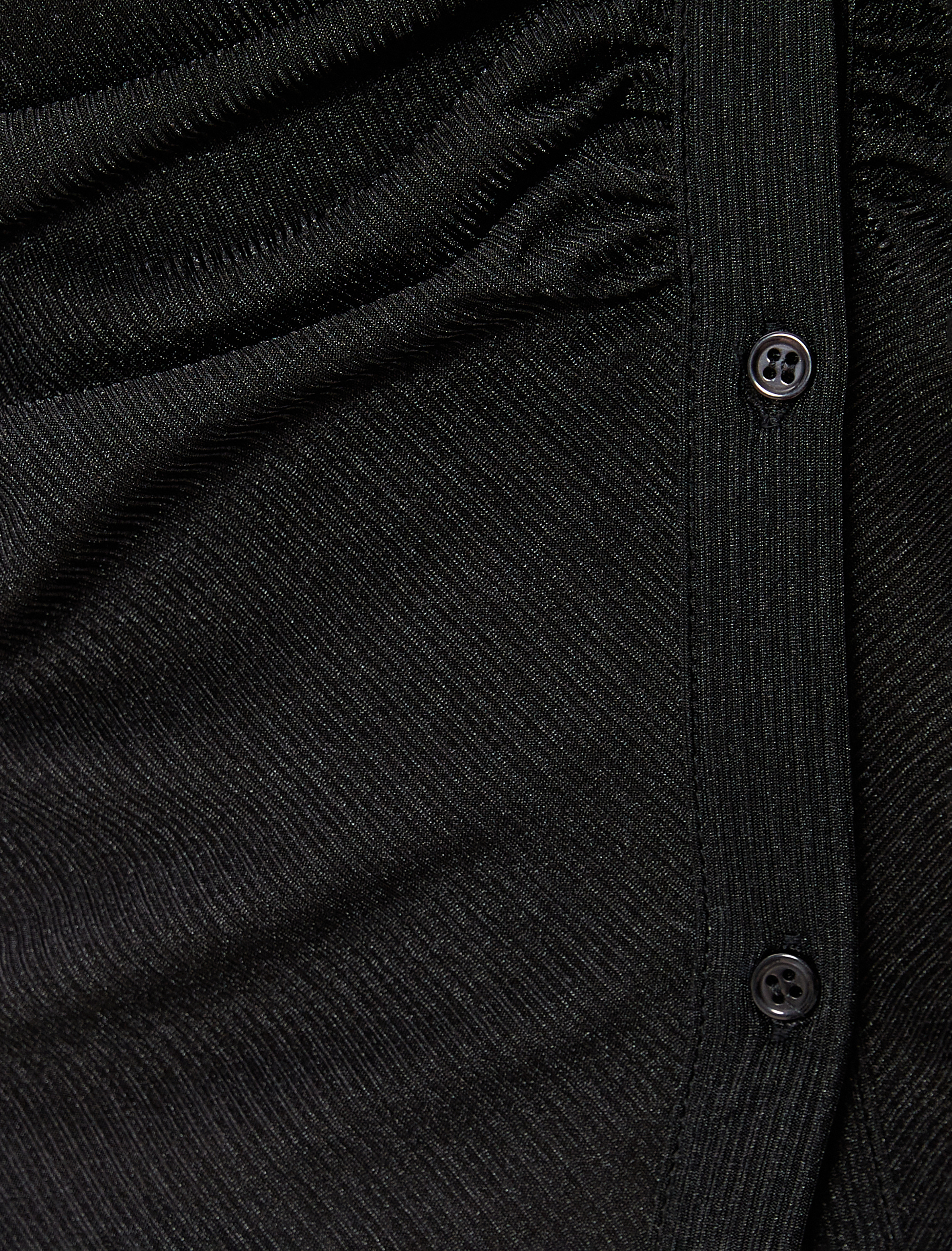   Drapeli Gömlek Uzun Kollu Slim Fit