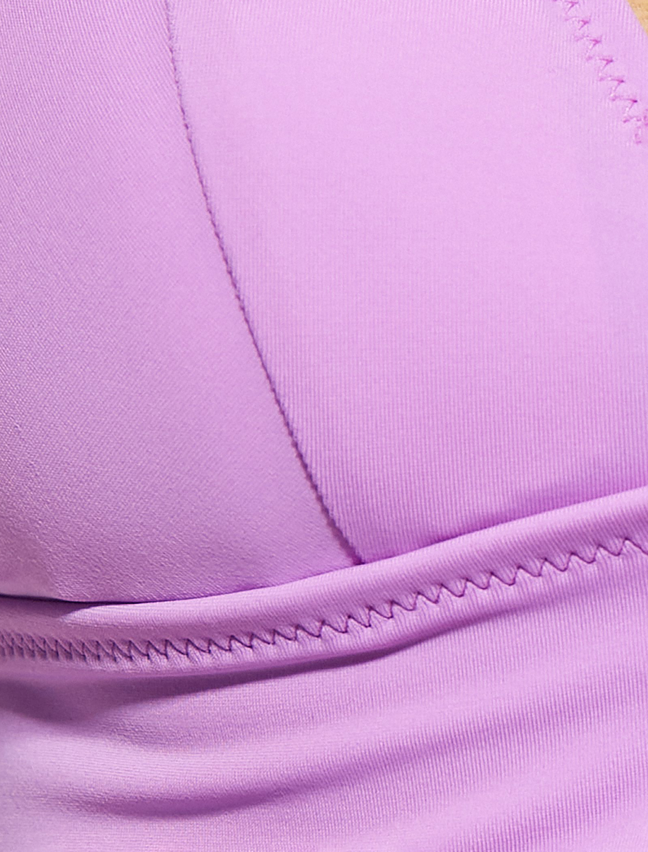   Bikini Üstü Bralet Çapraz Askılı Kaplı