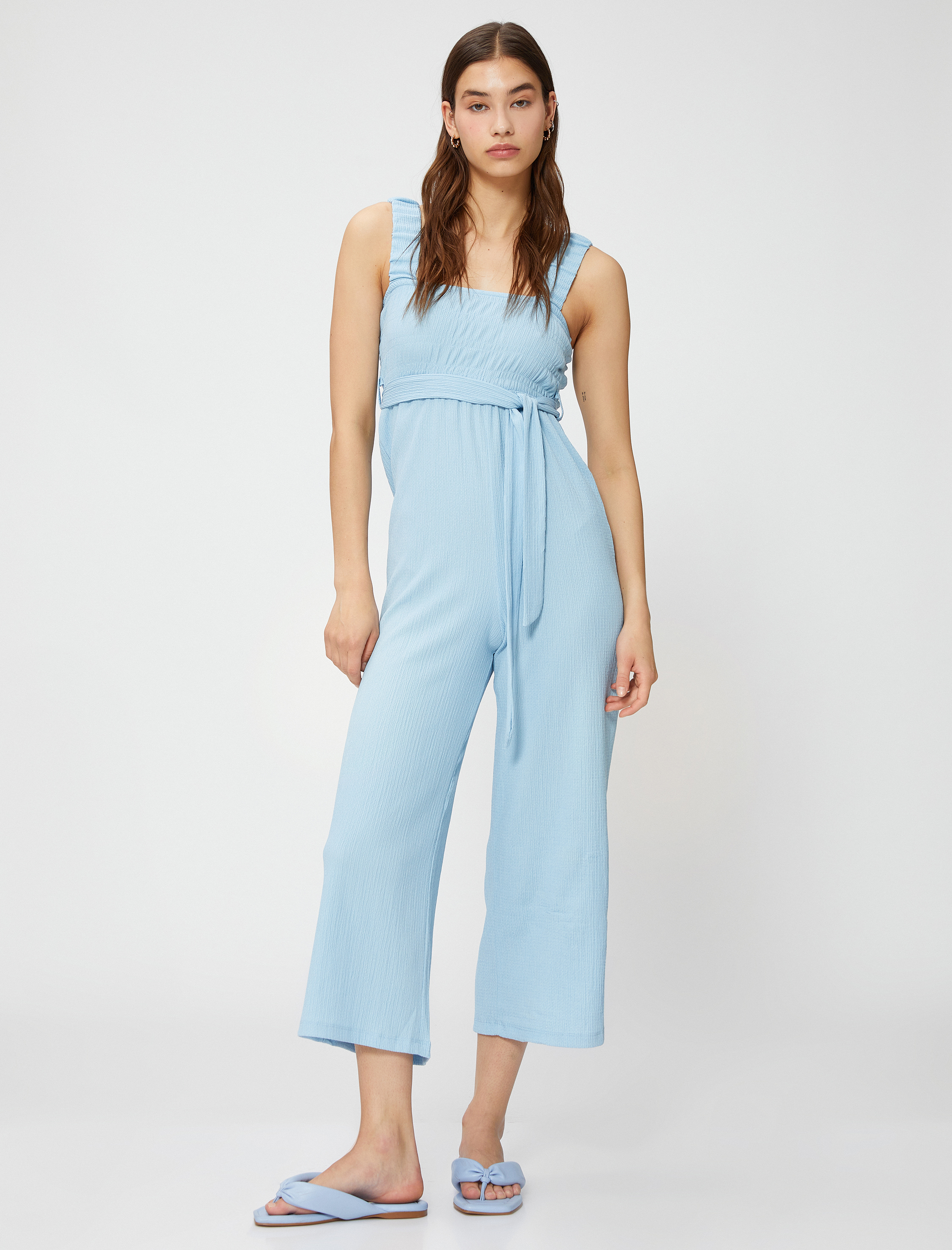   Bol Paça Tulum Askılı Gipeli Kuşak Detaylı Bürümcük