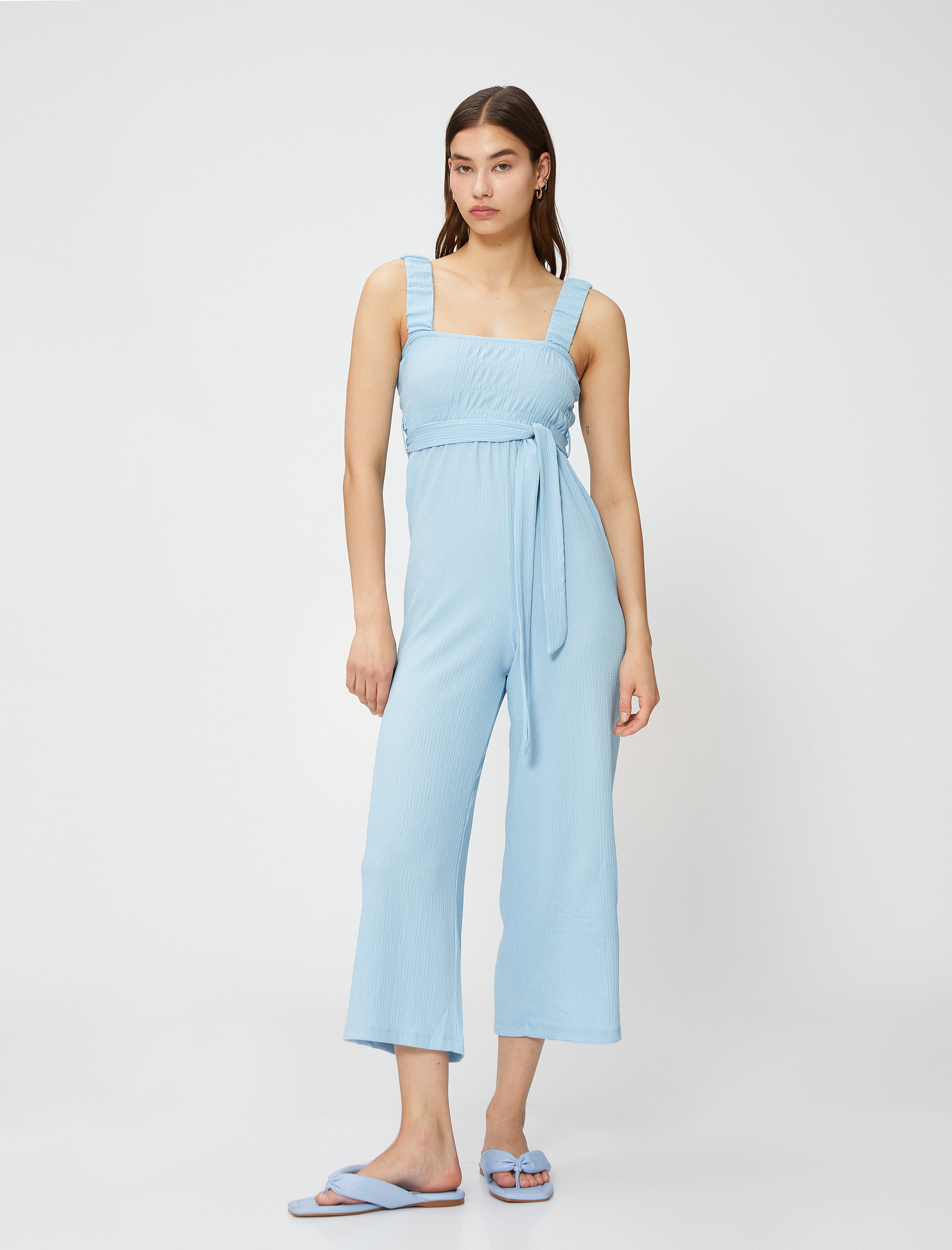   Bol Paça Tulum Askılı Gipeli Kuşak Detaylı Bürümcük