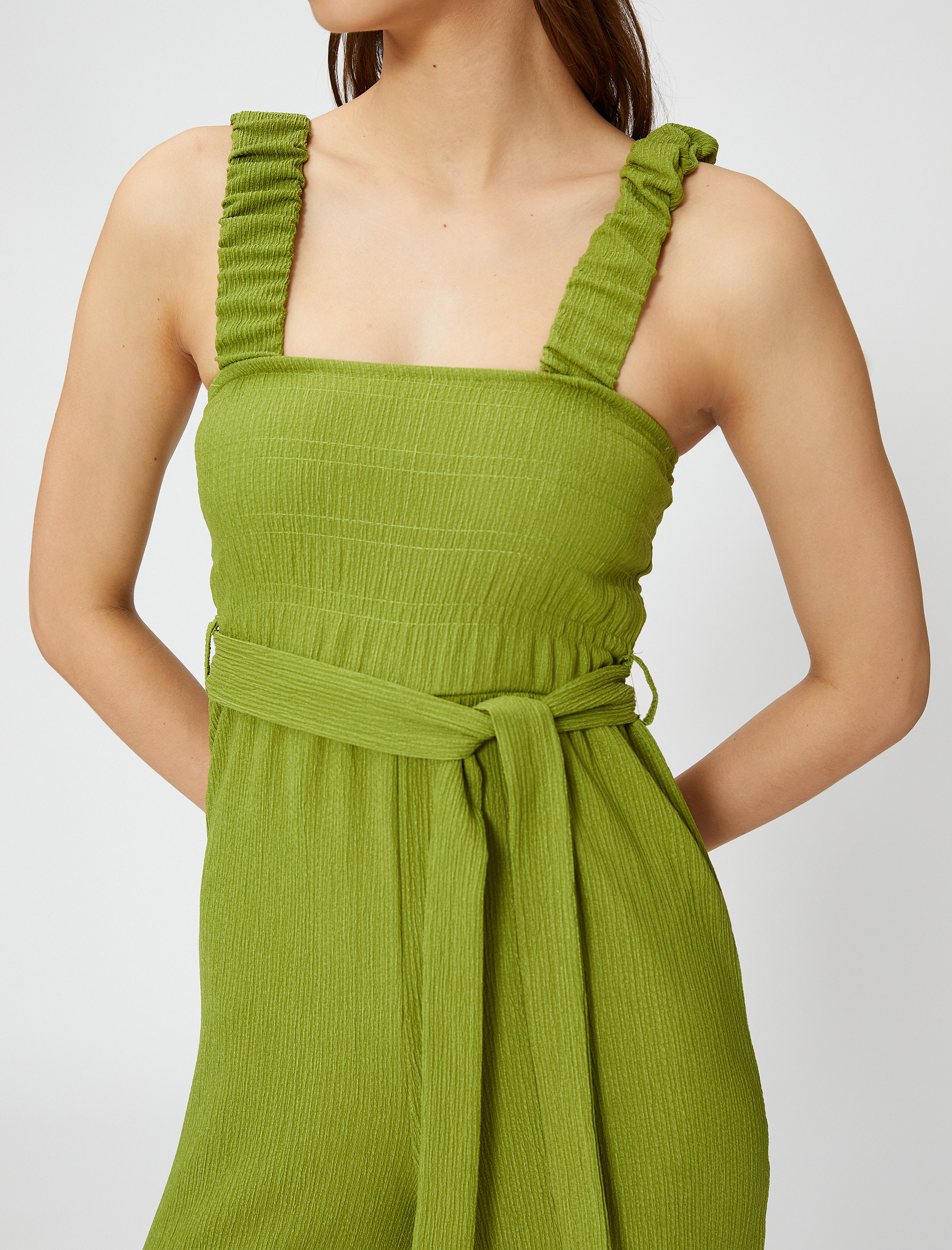   Bol Paça Tulum Askılı Gipeli Kuşak Detaylı Bürümcük