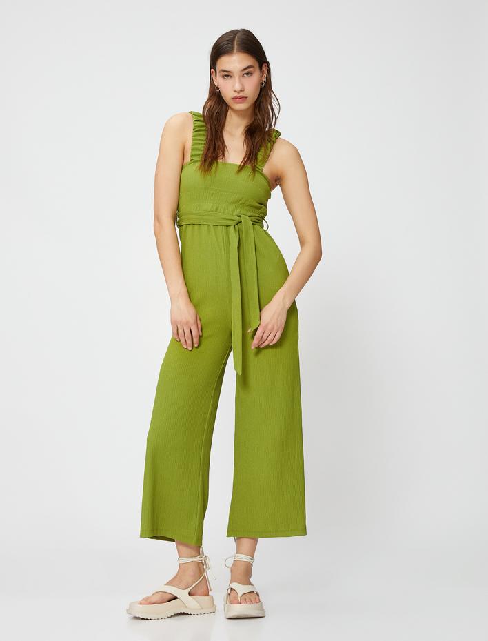  Bol Paça Tulum Askılı Gipeli Kuşak Detaylı Bürümcük