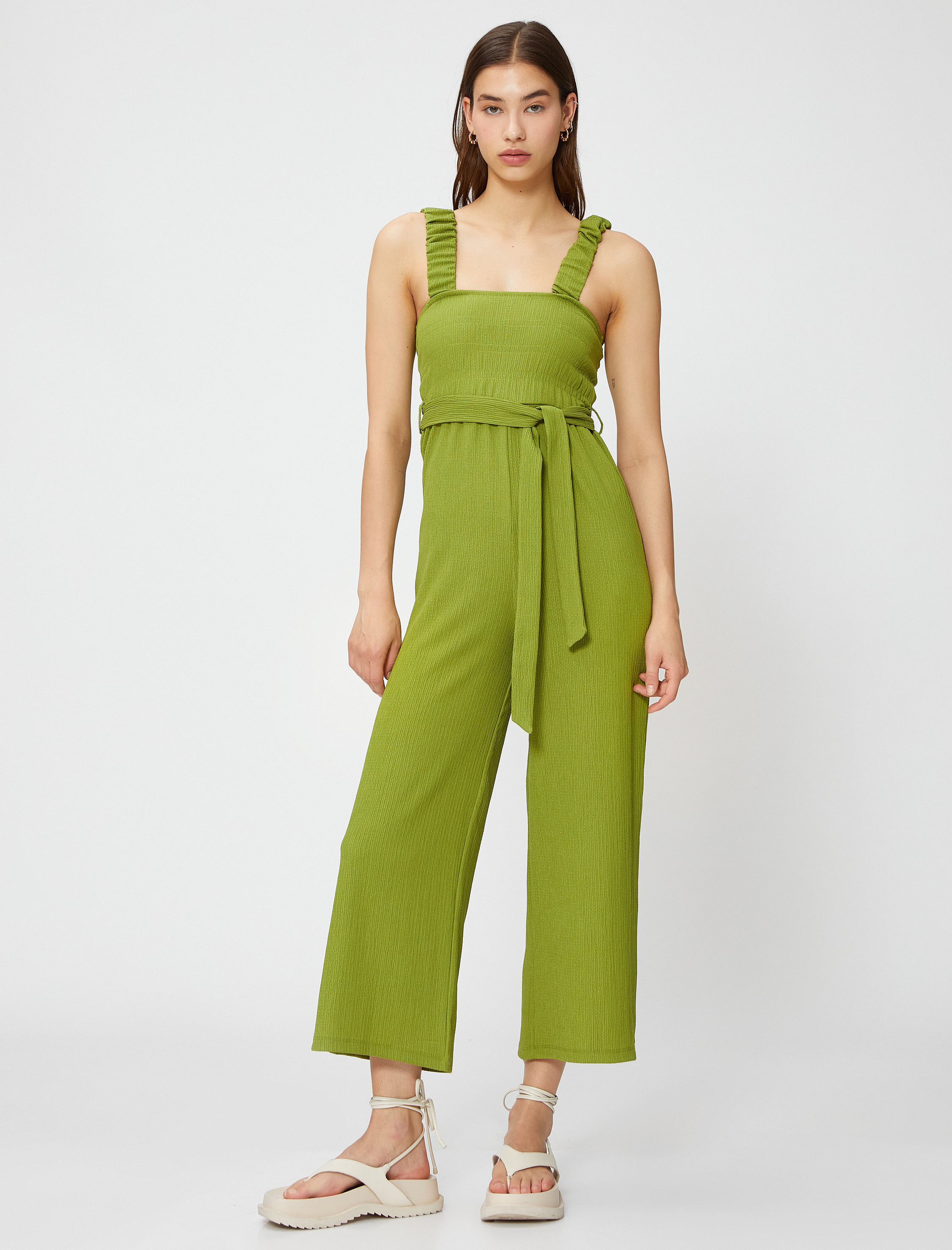   Bol Paça Tulum Askılı Gipeli Kuşak Detaylı Bürümcük