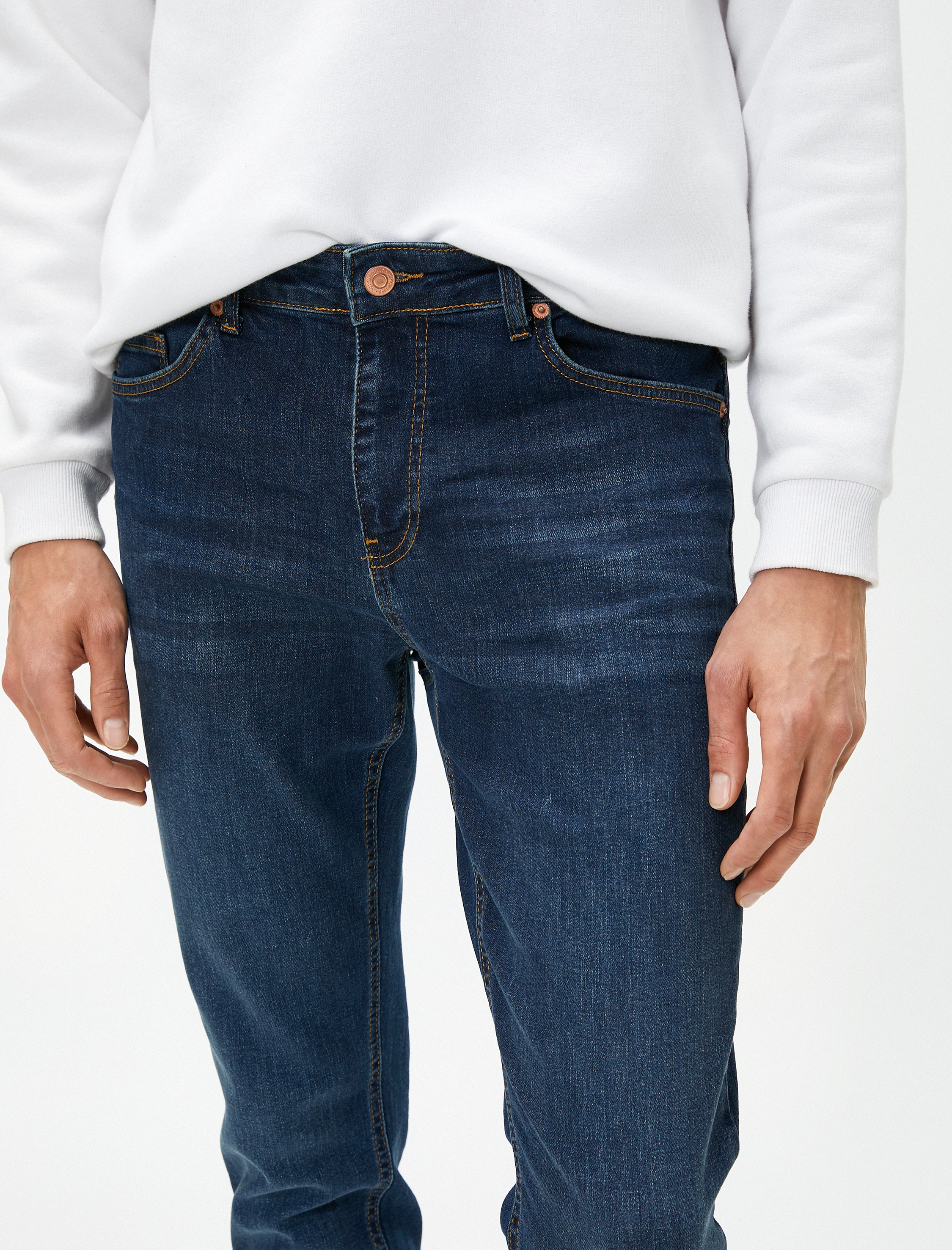   Skinny Fit Kot Pantolon - Michael Jean