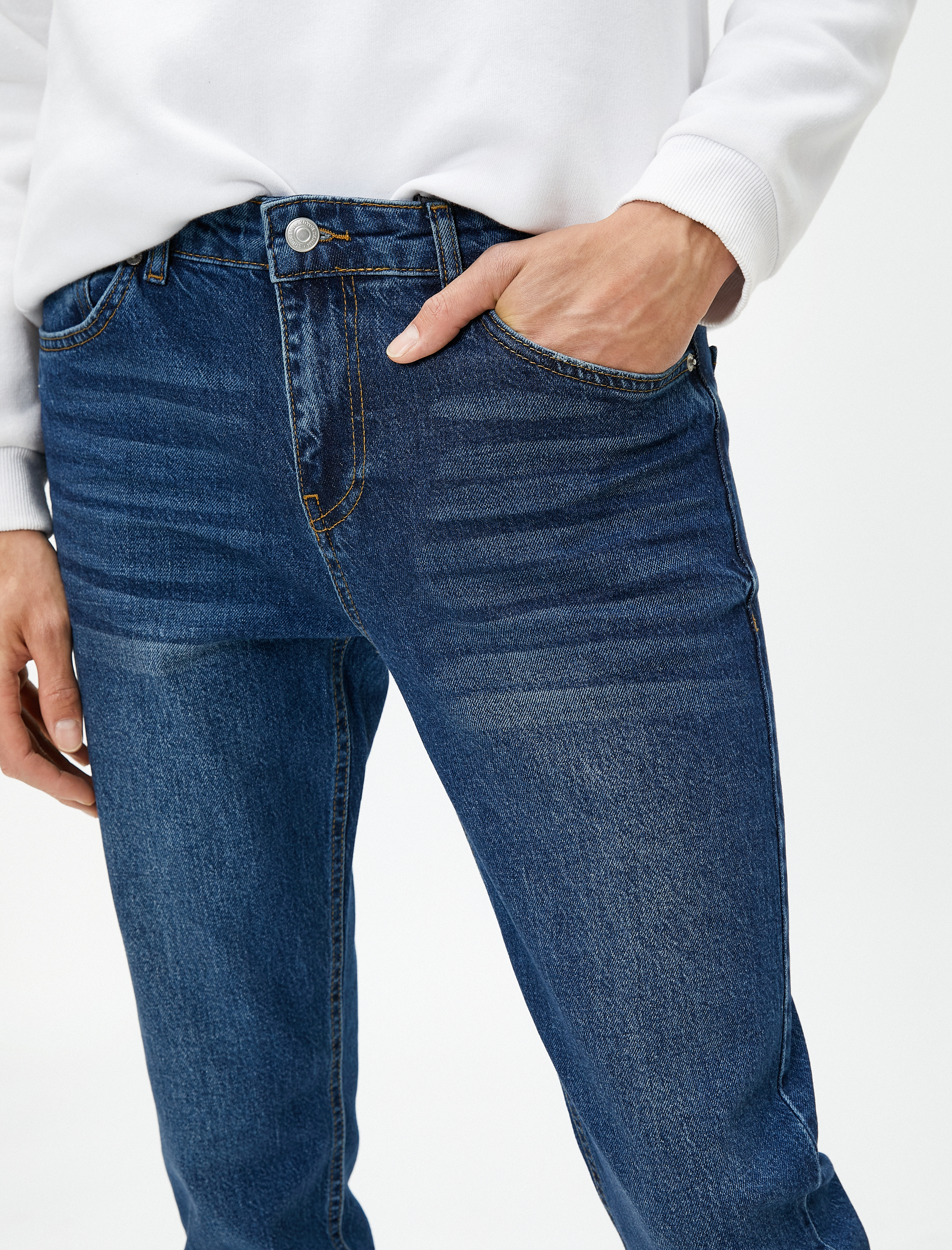   Slim Fit Kot Pantolon - Brad Jean