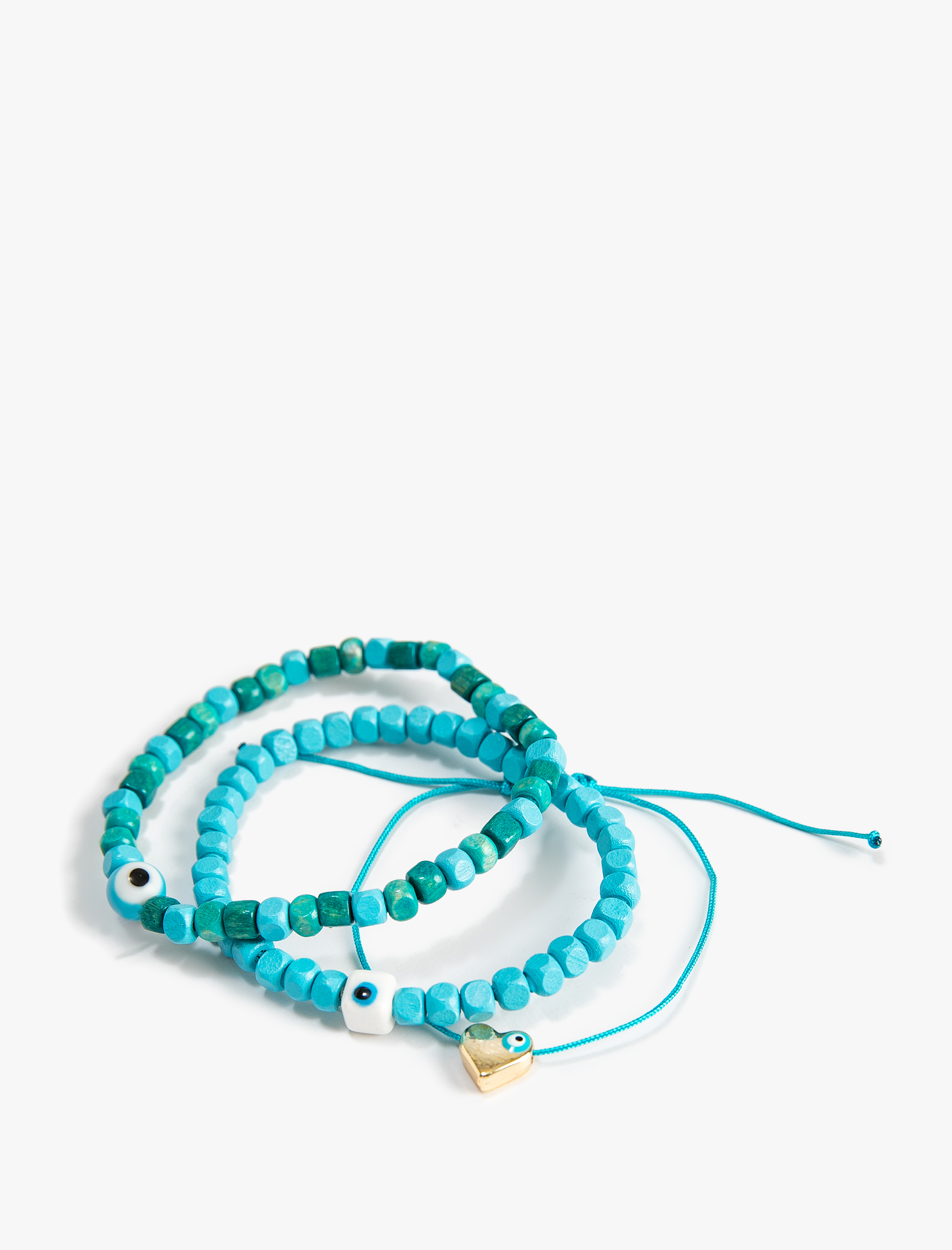  Kadın Bileklik Seti Nazar Boncuklu 3'lü