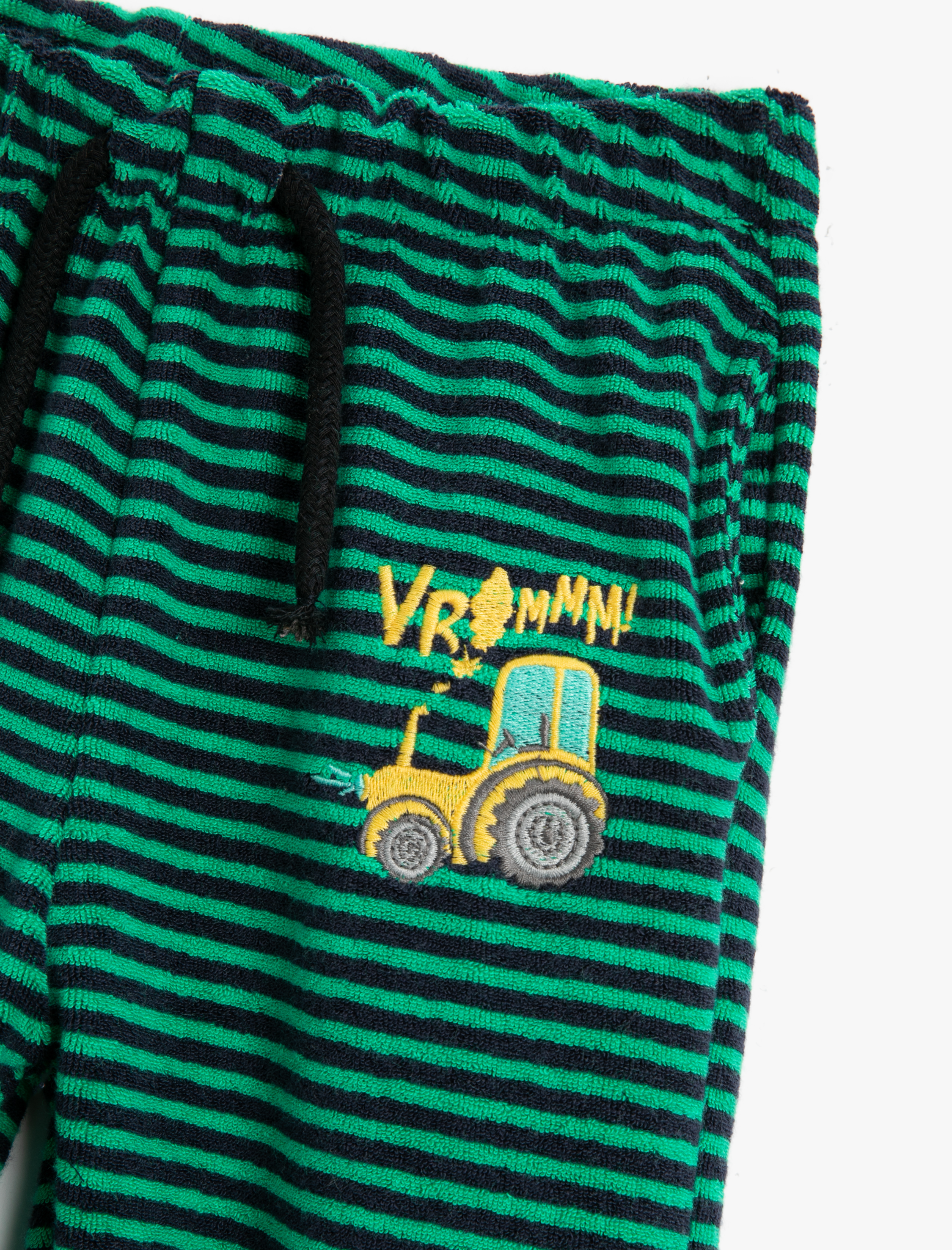  Erkek Bebek Jogger Eşofman Altı Kadife Beli Bağlamalı Pamuklu