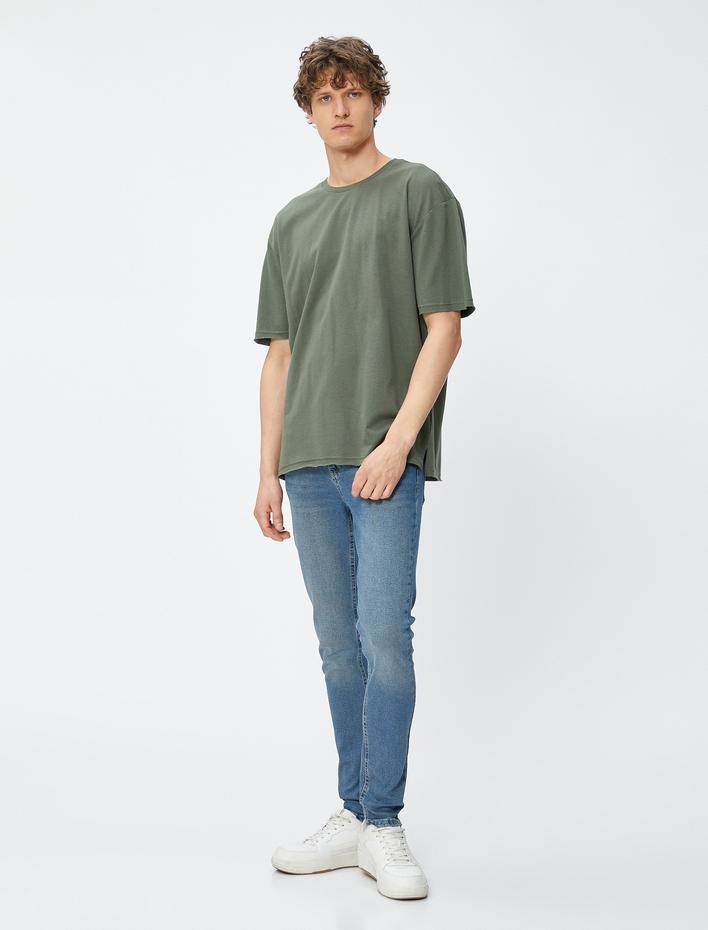  Super Skinny Fit Kot Pantolon - Justin Jean