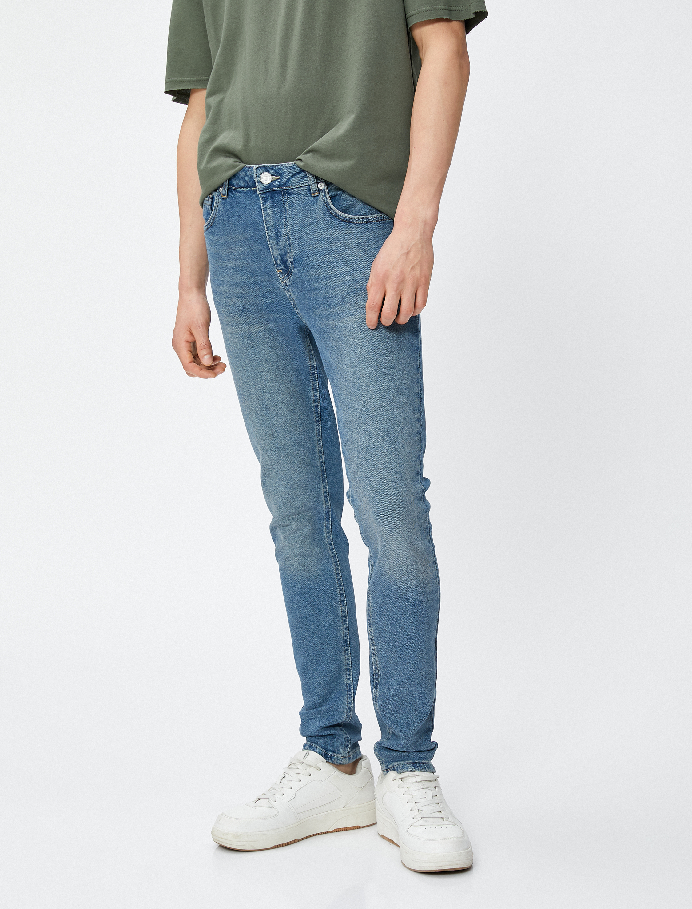   Super Skinny Fit Kot Pantolon - Justin Jean