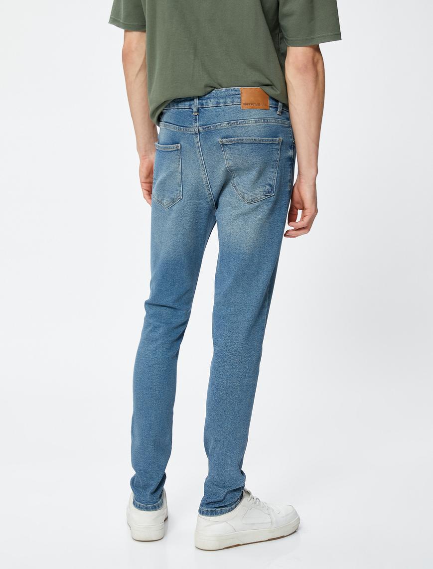   Super Skinny Fit Kot Pantolon - Justin Jean