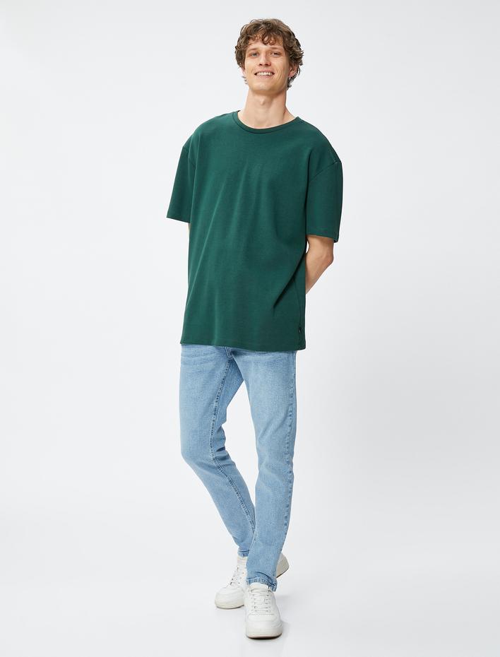  Skinny Fit Kot Pantolon - Michael Jean