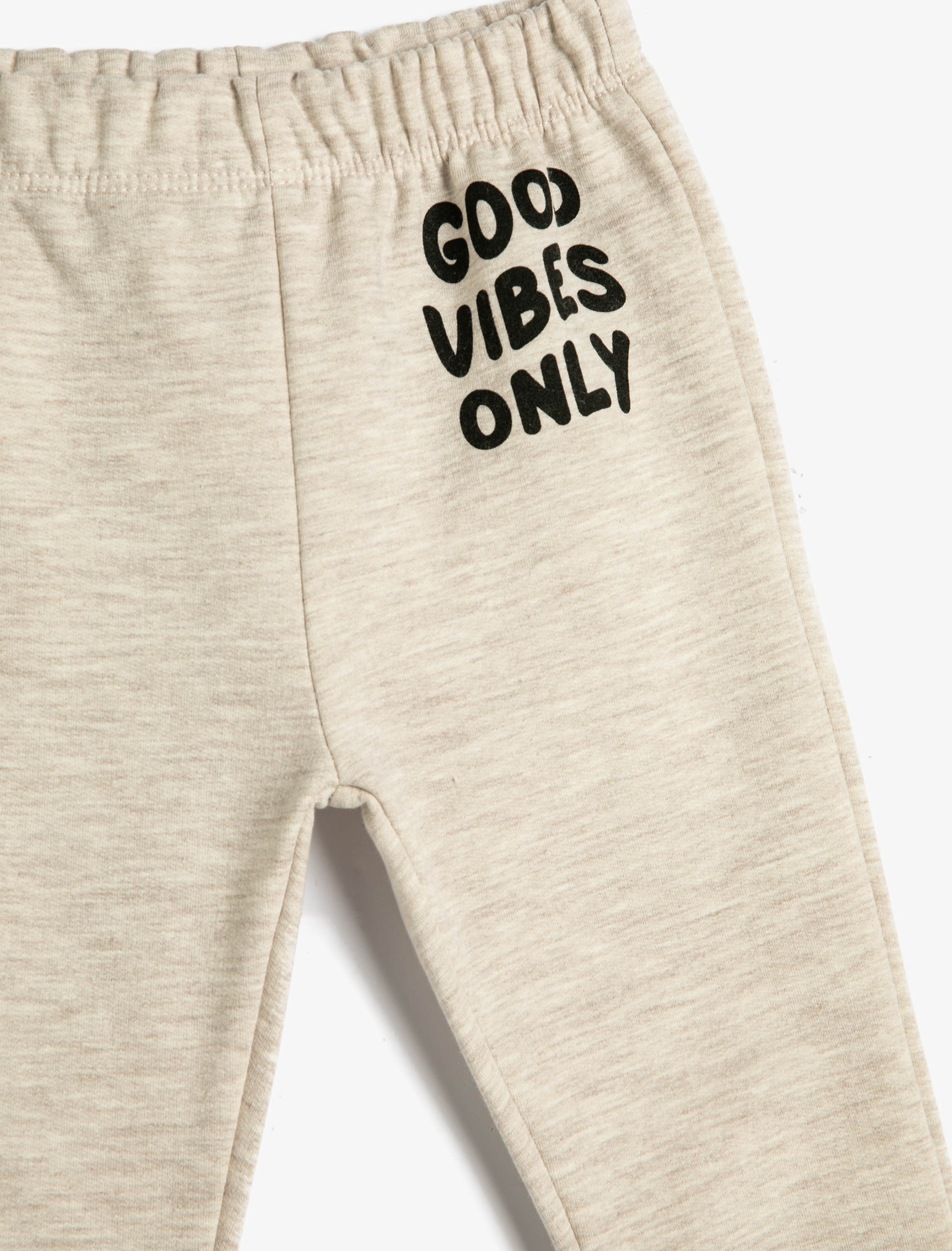  Erkek Bebek Basic Jogger Eşofman Altı Beli Lastikli Pamuklu