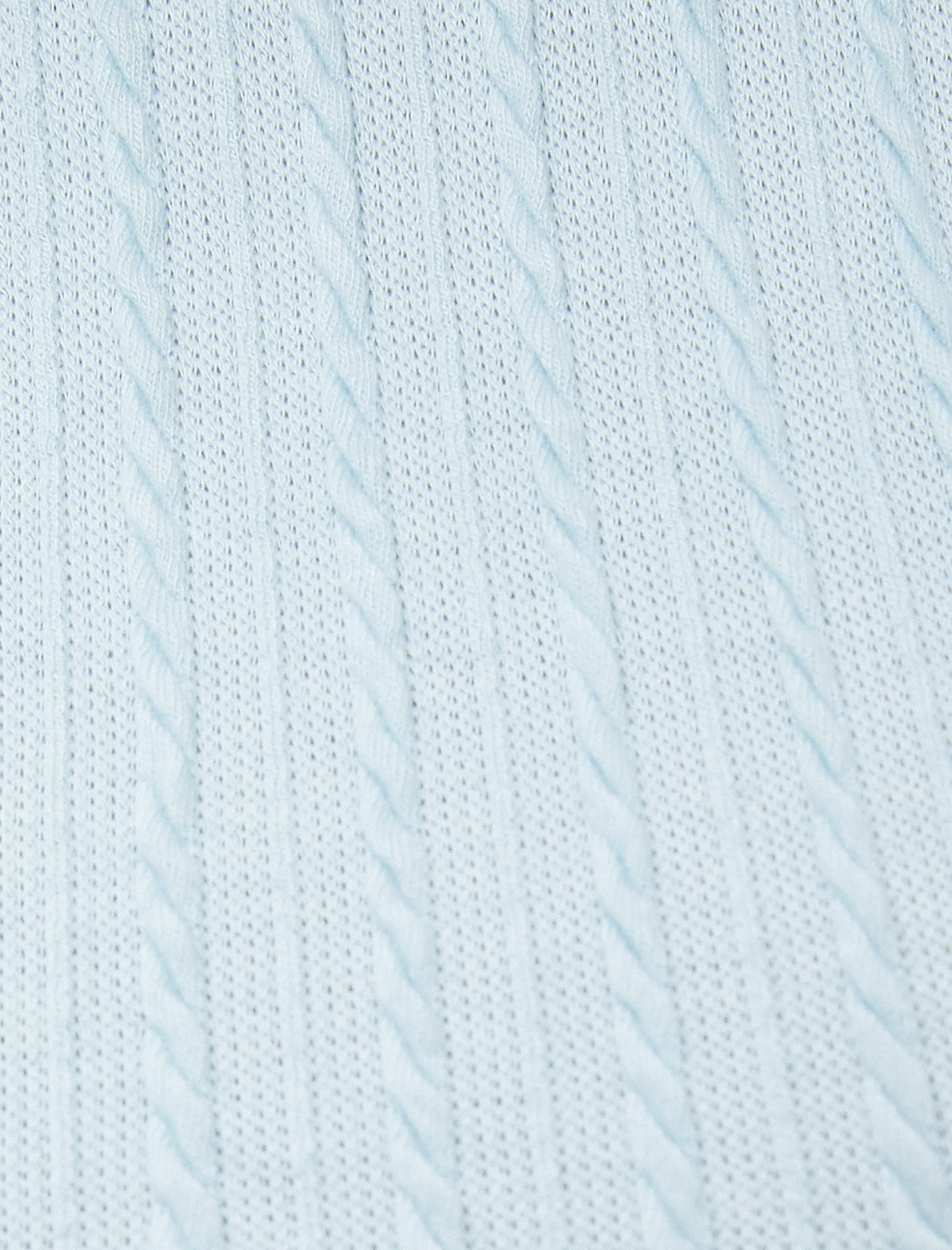   Kısa Kollu Tişört Örgü Motifli Dik Yaka