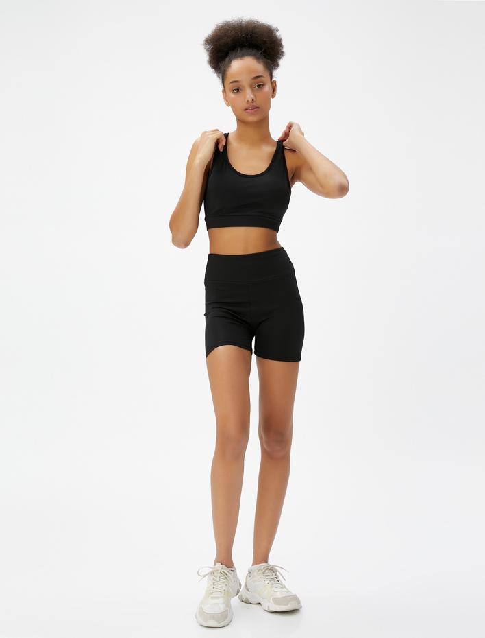  Kısa Biker Spor Tayt