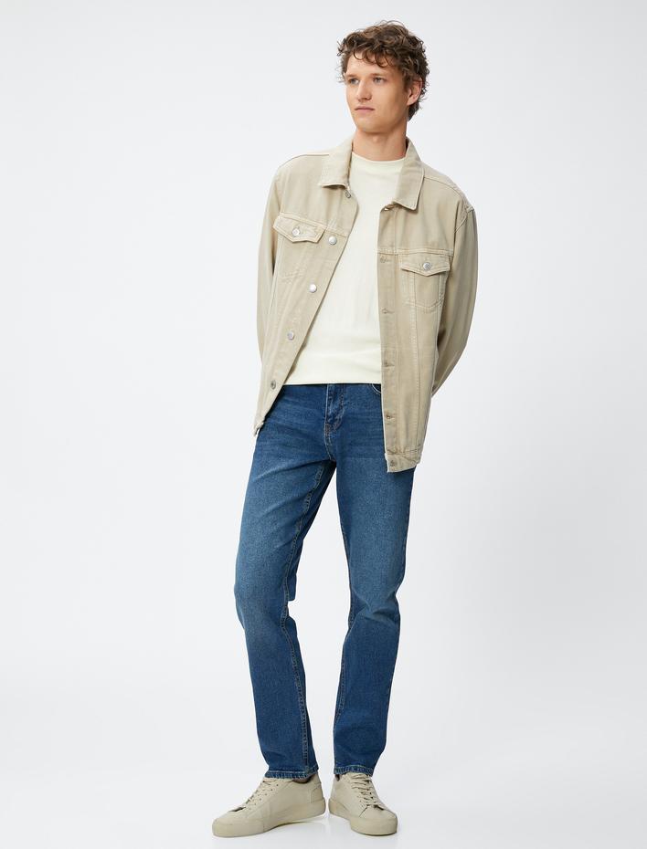  Slim Fit Kot Pantolon - Brad Jean