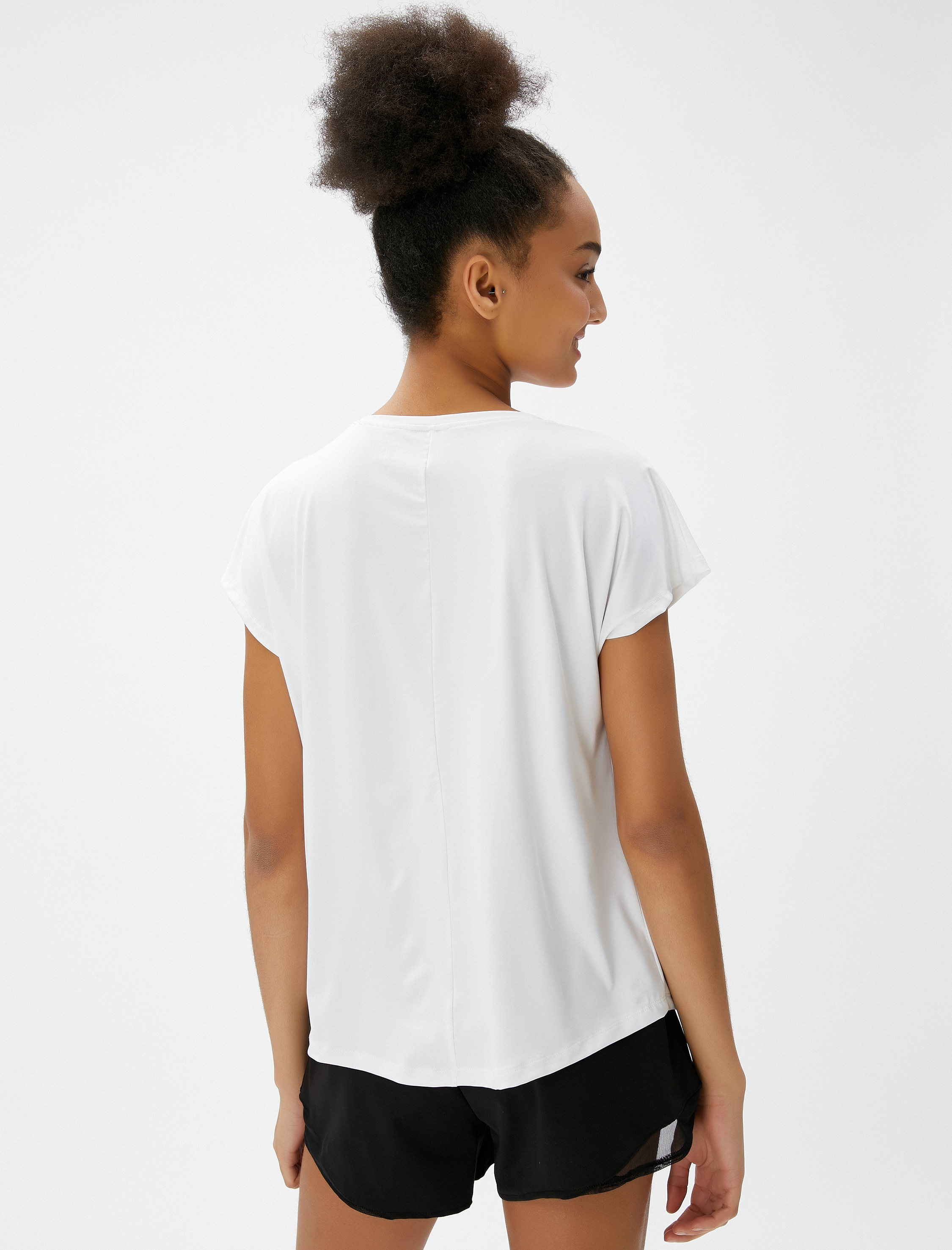   Basic Spor Tişört Kısa Kollu