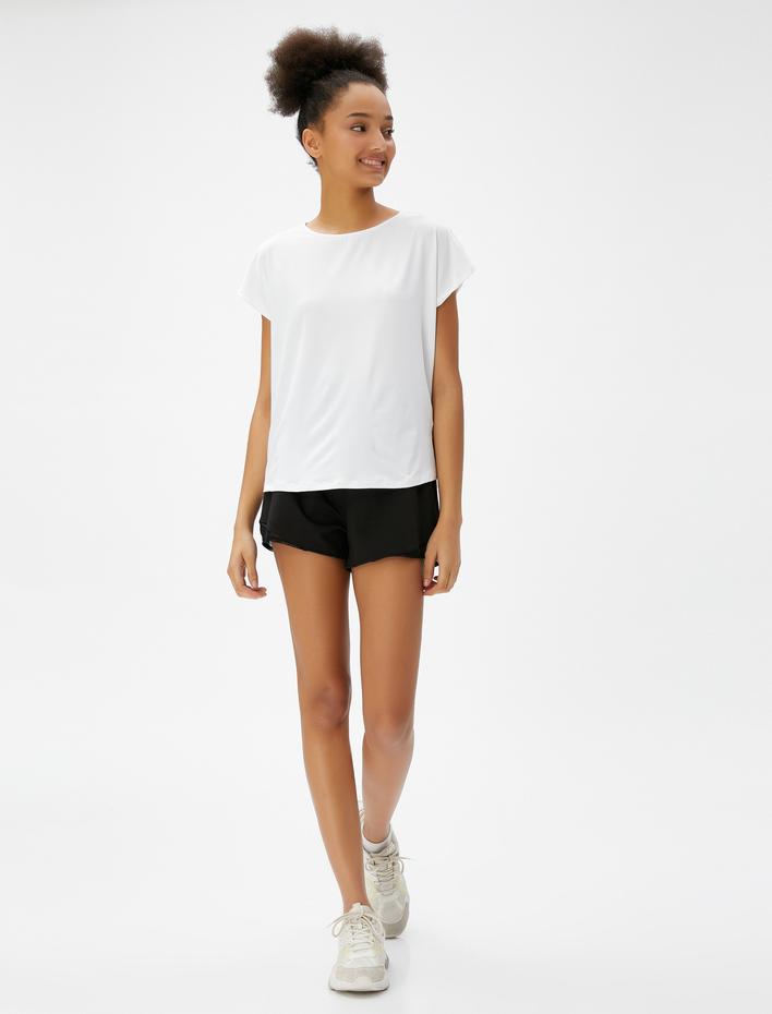  Basic Spor Tişört Kısa Kollu