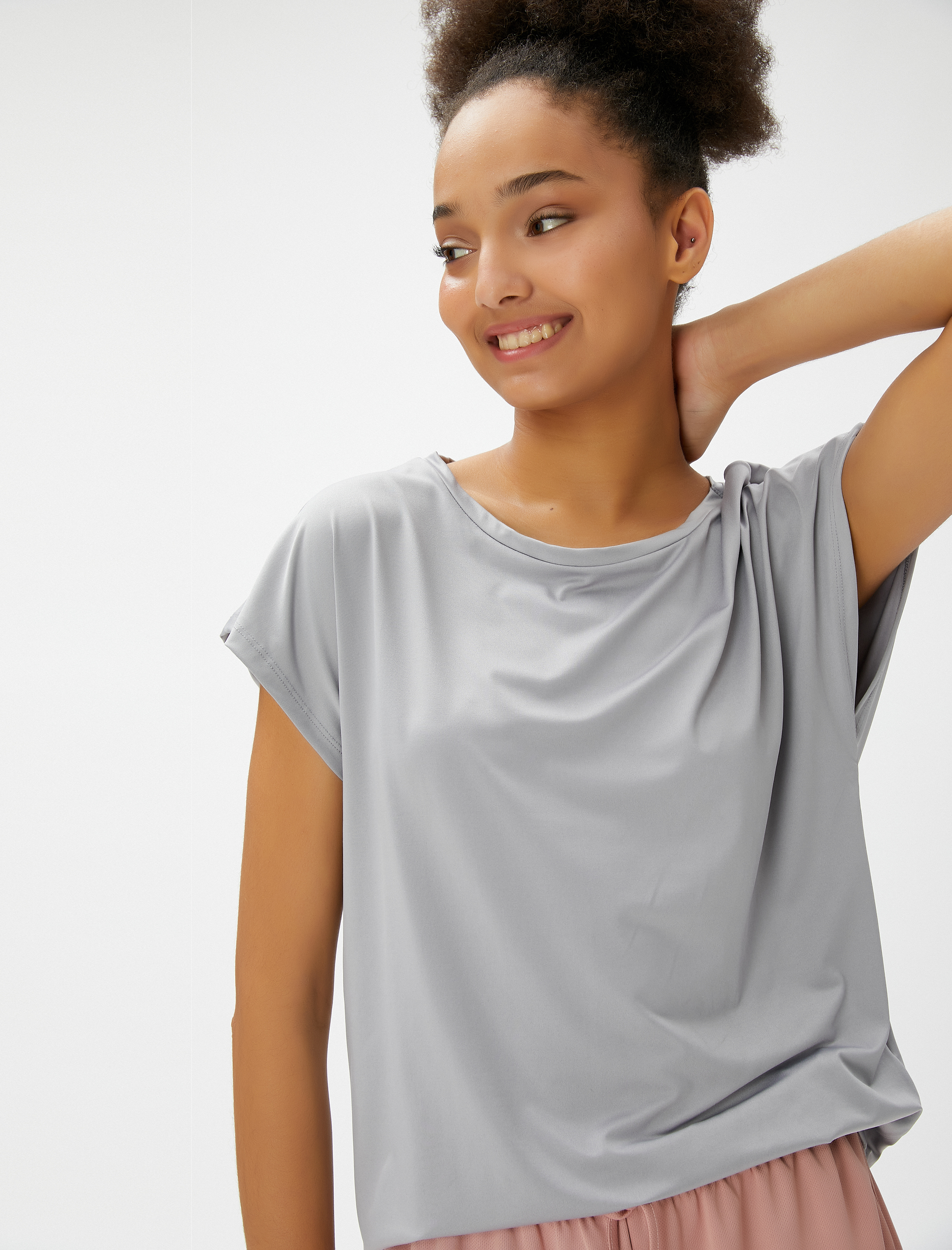   Basic Spor Tişört Kısa Kollu