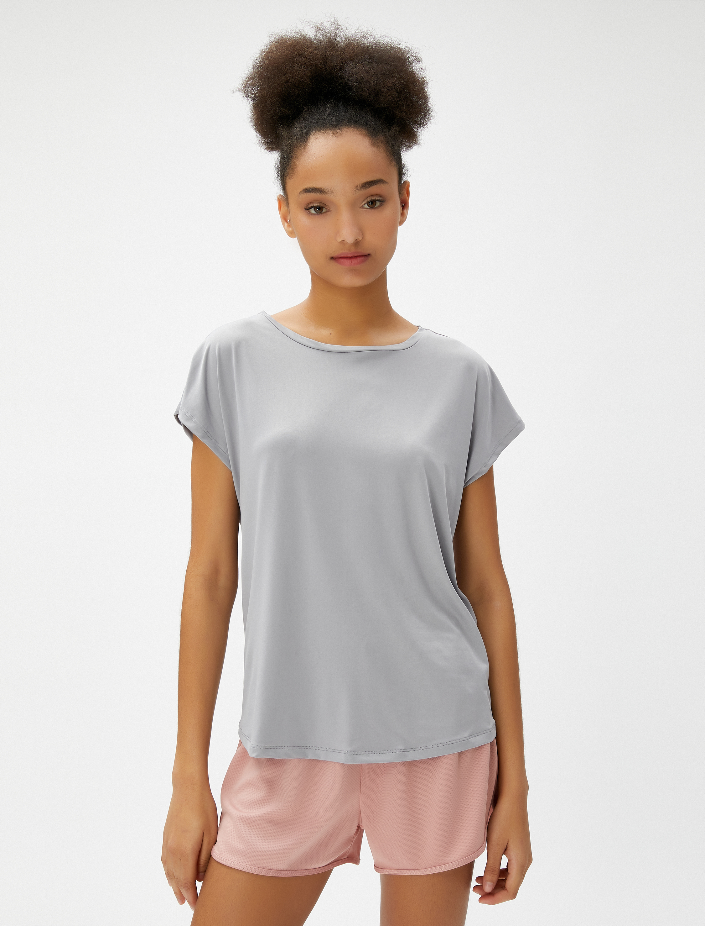   Basic Spor Tişört Kısa Kollu