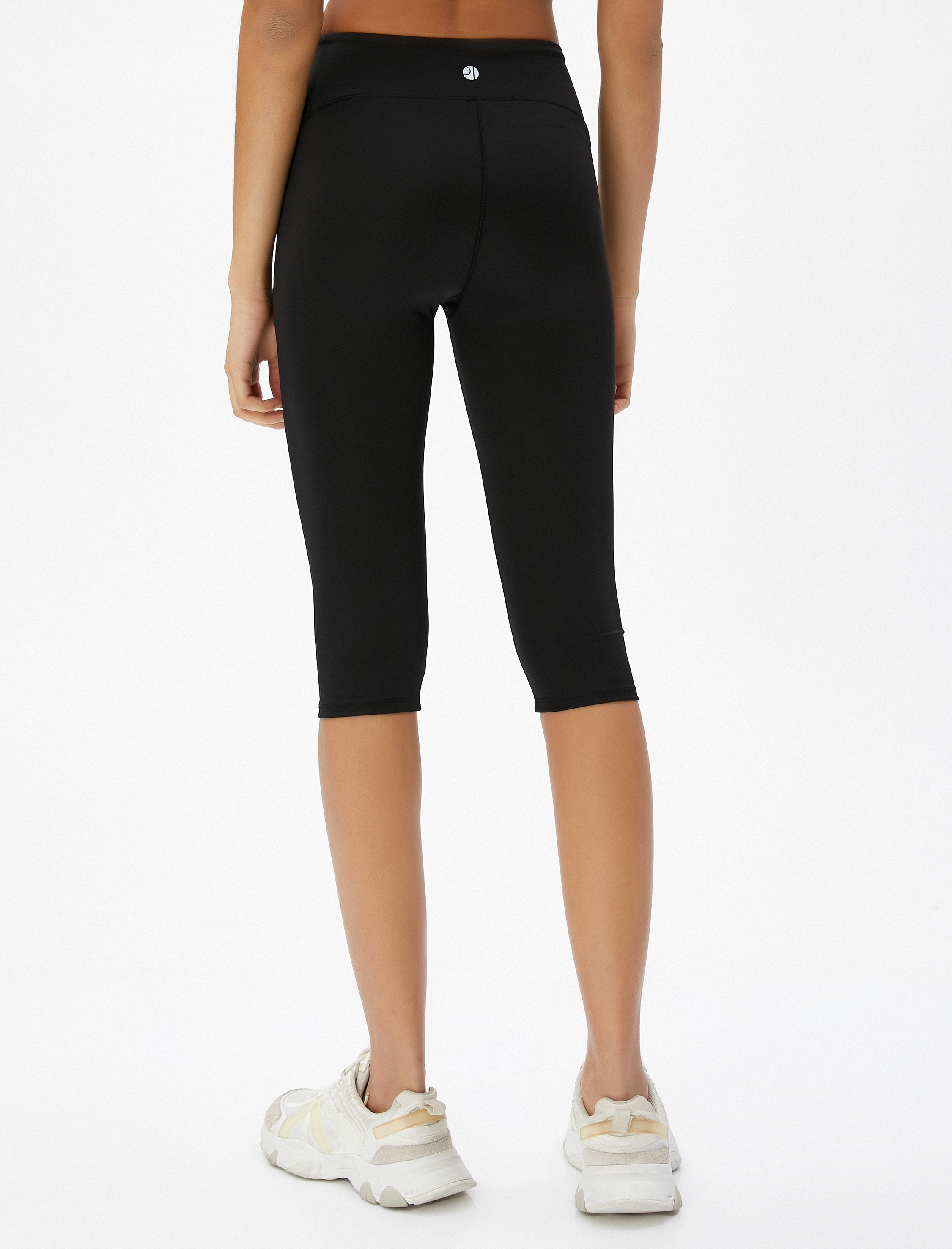   Pedal Pusher Spor Tayt Çizgi Detaylı