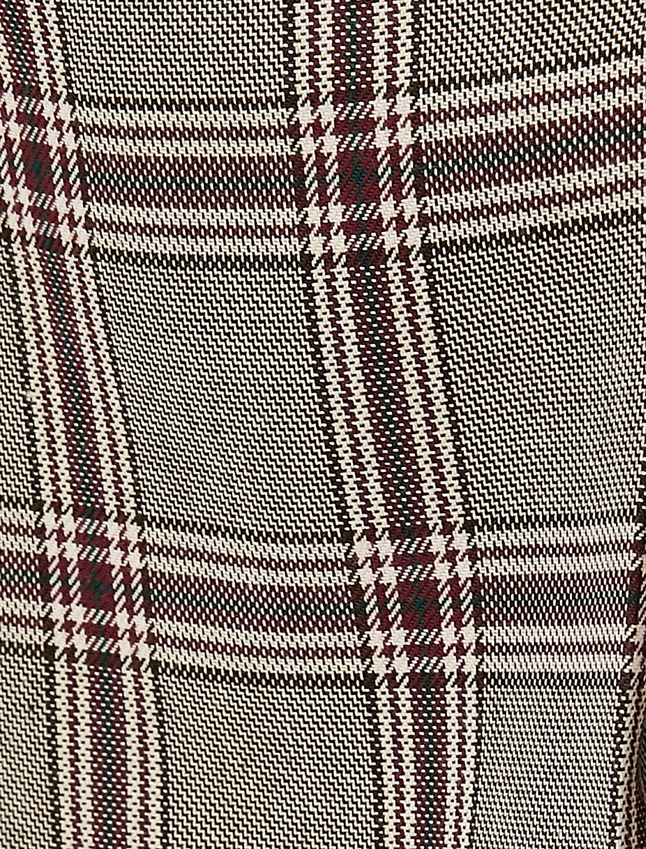   Pileli Etek Mini Kemer Detaylı Kareli