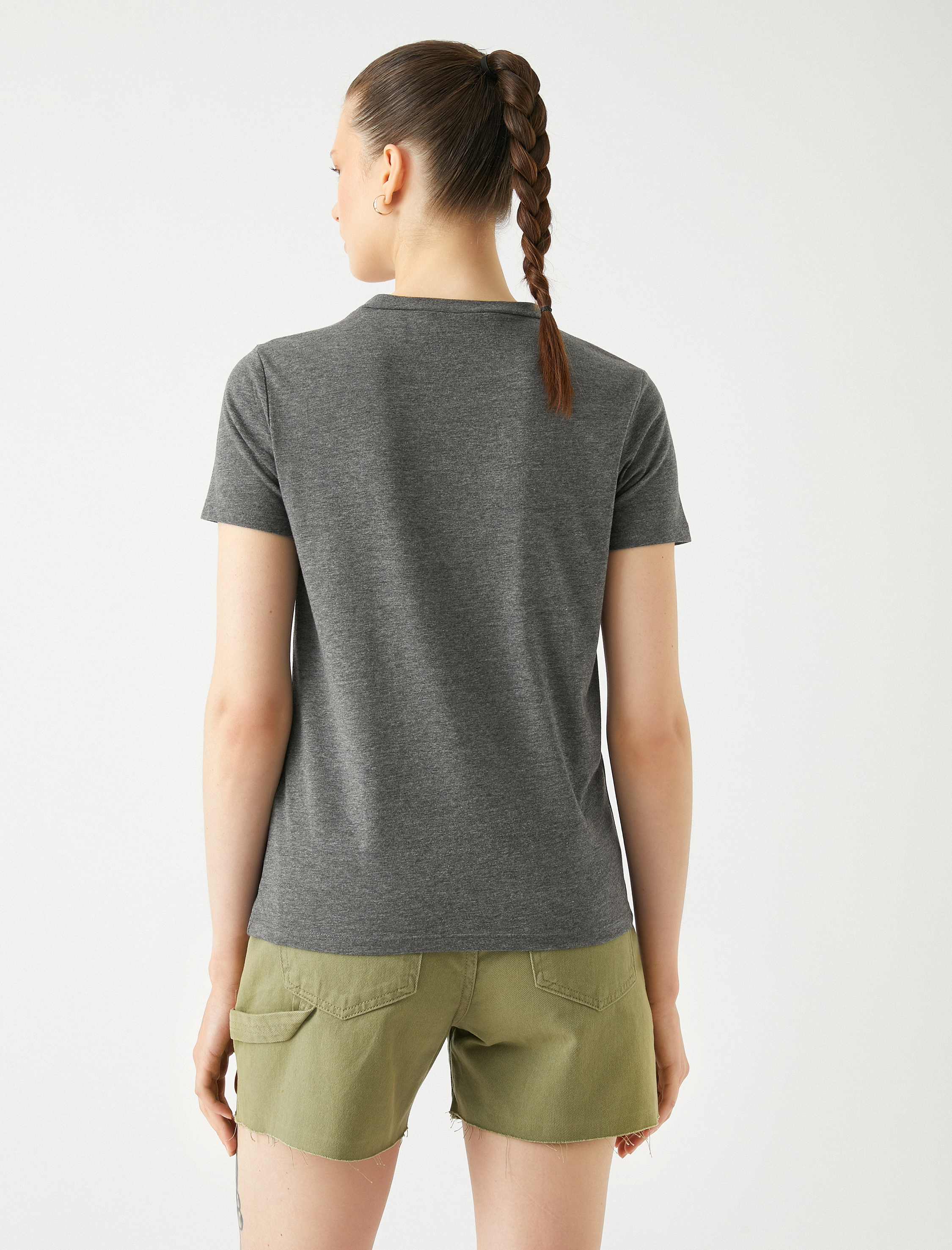   Oversize Kısa Kollu Tişört