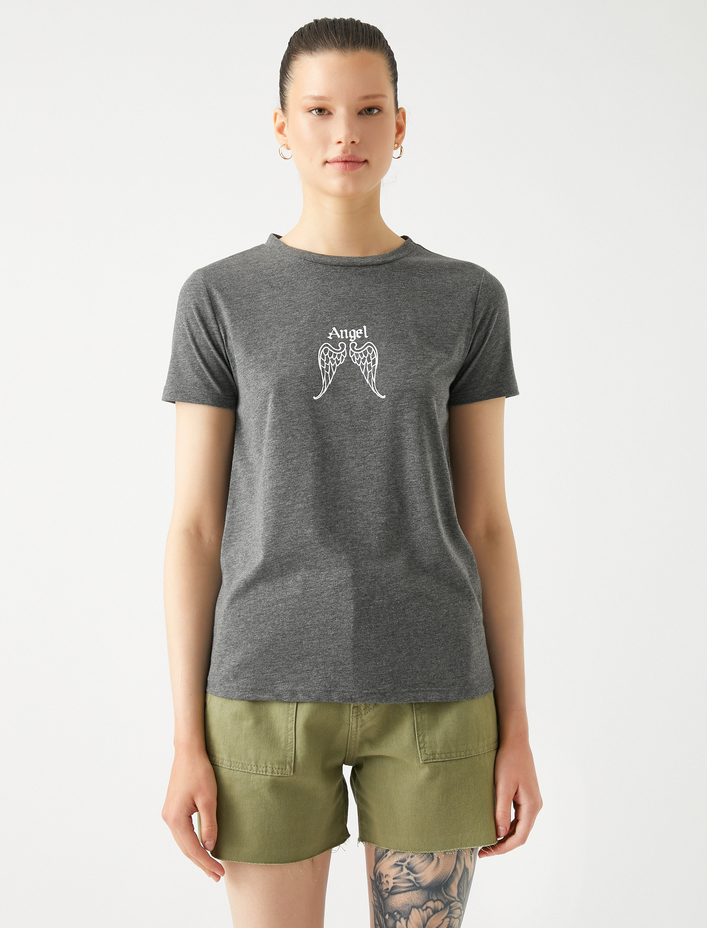   Oversize Kısa Kollu Tişört