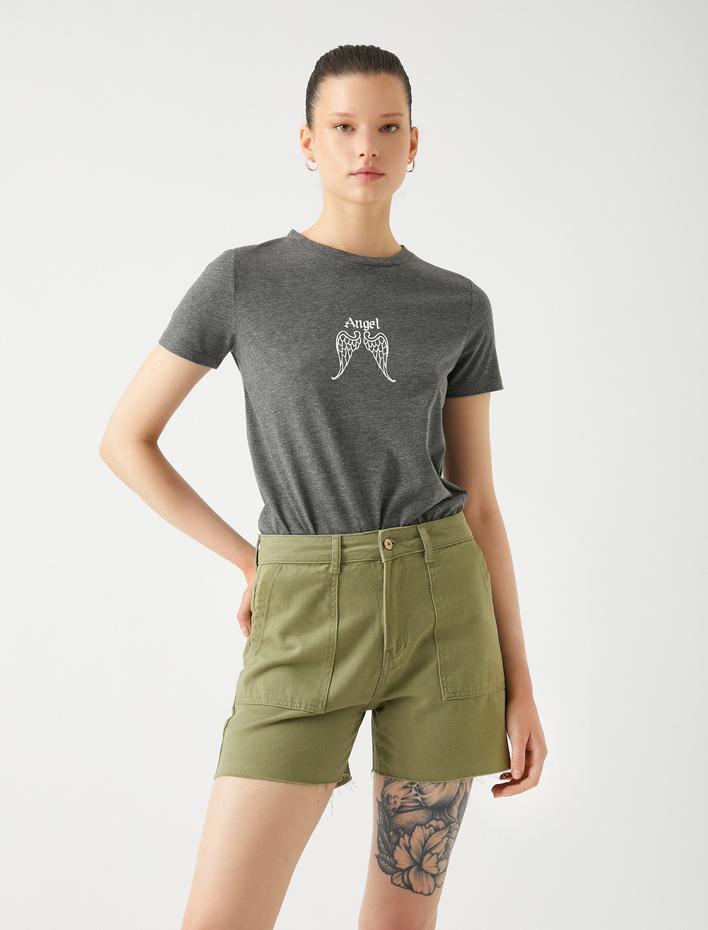  Oversize Kısa Kollu Tişört