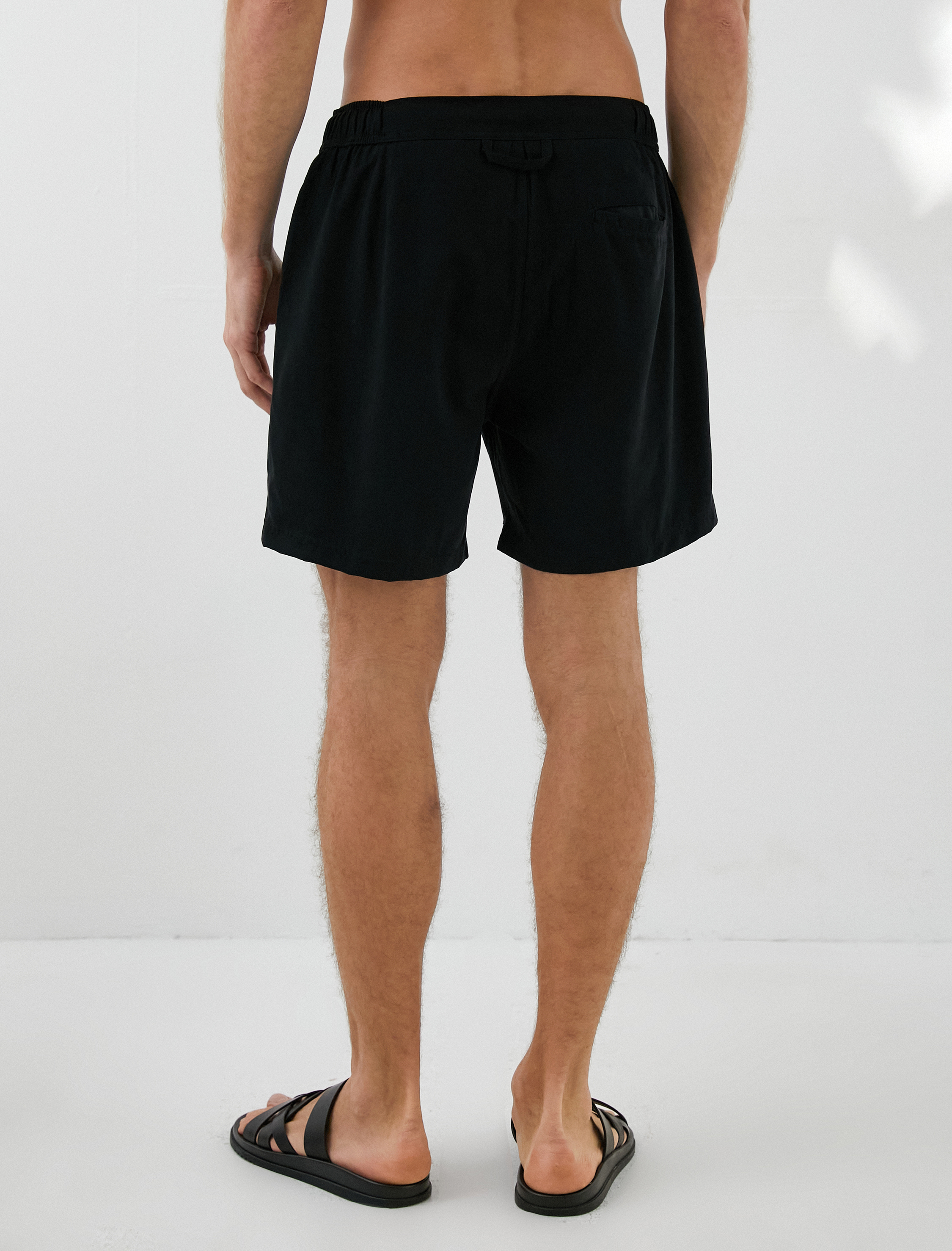   Mayo Şort Beli Lastikli Cep Detaylı