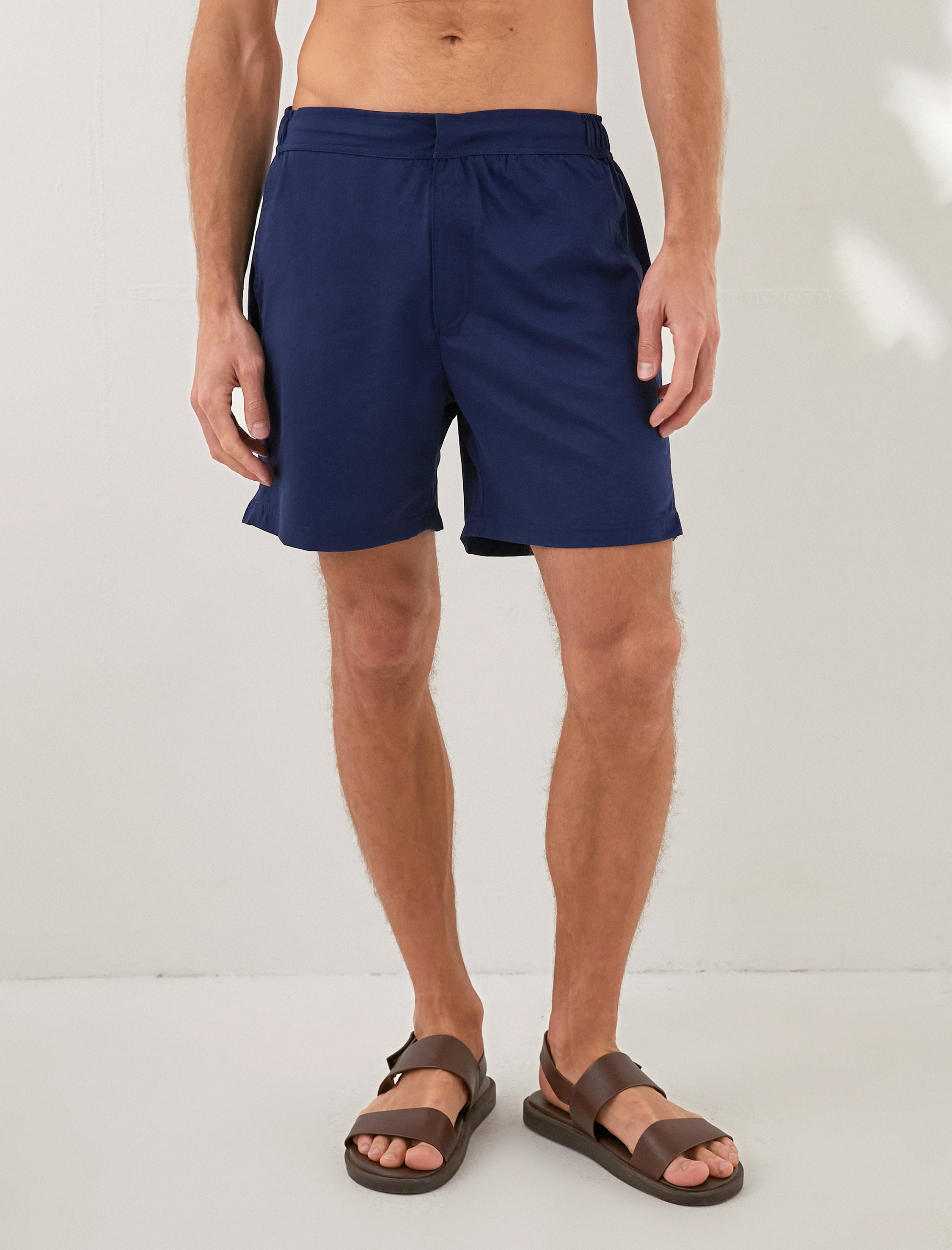   Mayo Şort Beli Lastikli Cep Detaylı