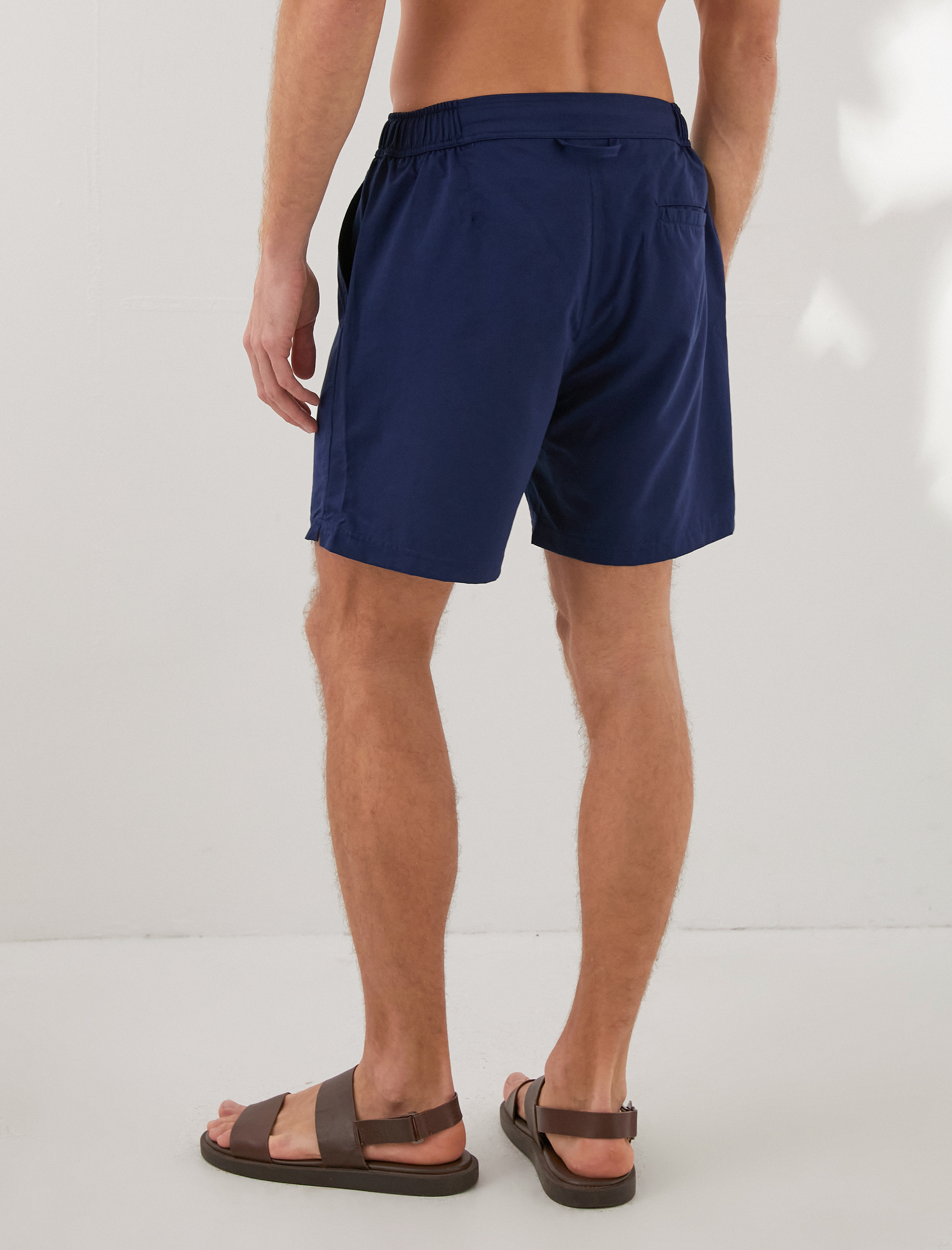   Mayo Şort Beli Lastikli Cep Detaylı