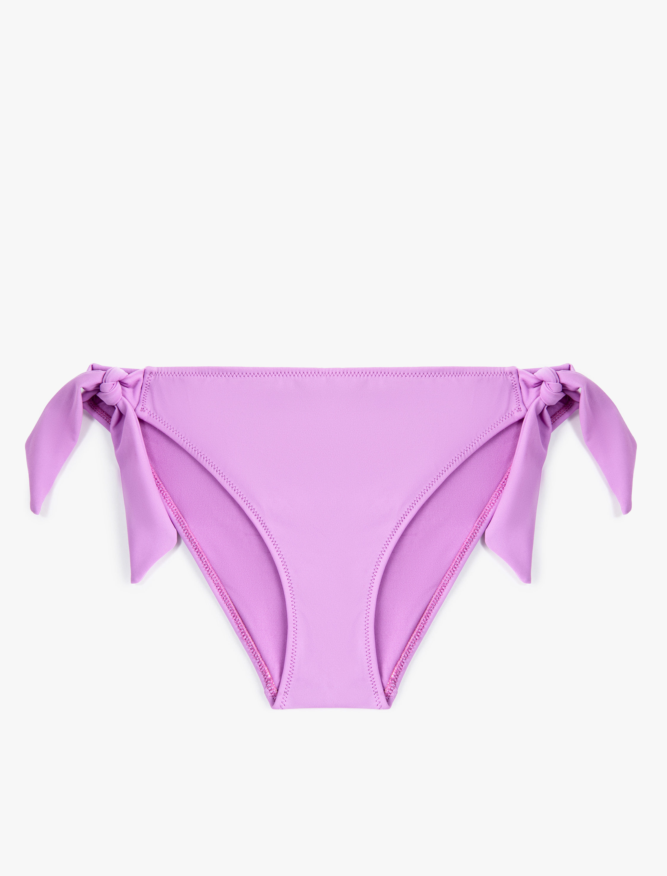   Basic Bikini Altı Yandan Bağlama Detaylı Normal Bel