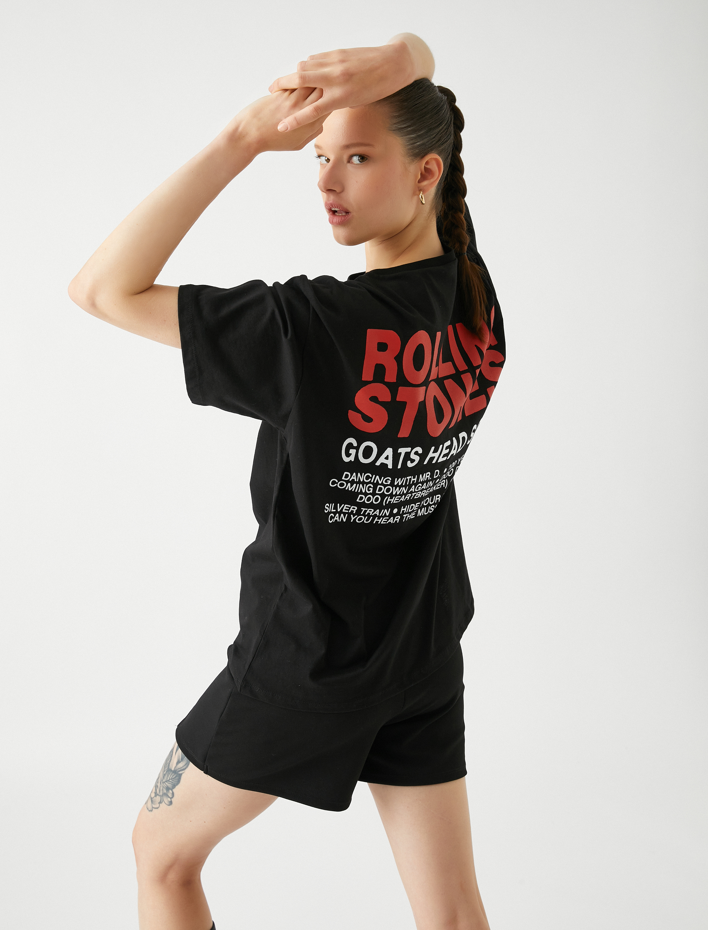 Rolling Stones Tişört Lisanslı Baskılı Bisiklet Yaka Kısa Kollu Rolling Stones Tişört Lisanslı Baskılı Bisiklet Yaka Kısa Kollu