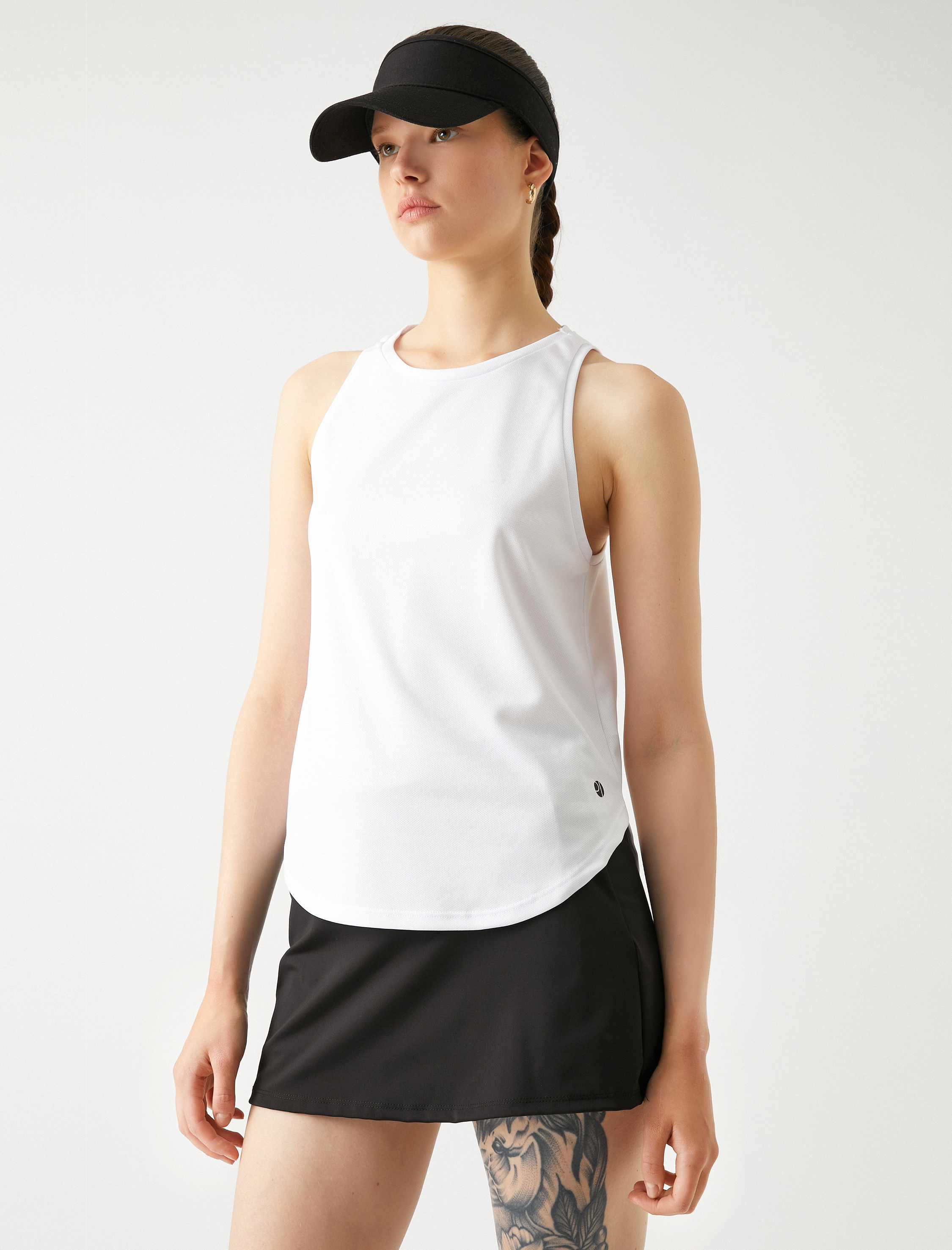   Halter Yaka Spor Atlet Relax Fit