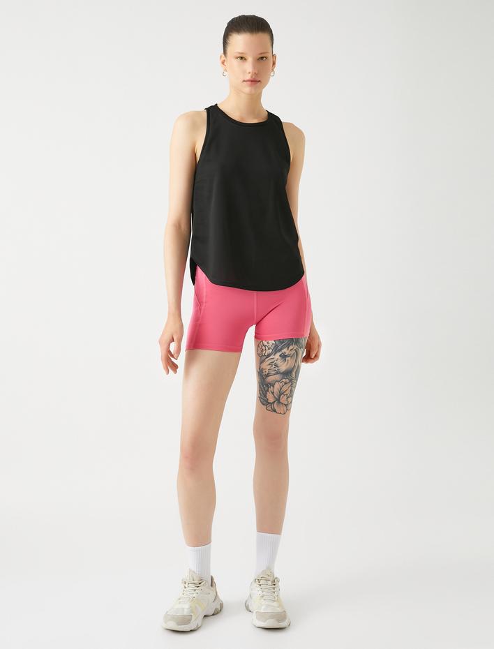  Halter Yaka Spor Atlet Relax Fit