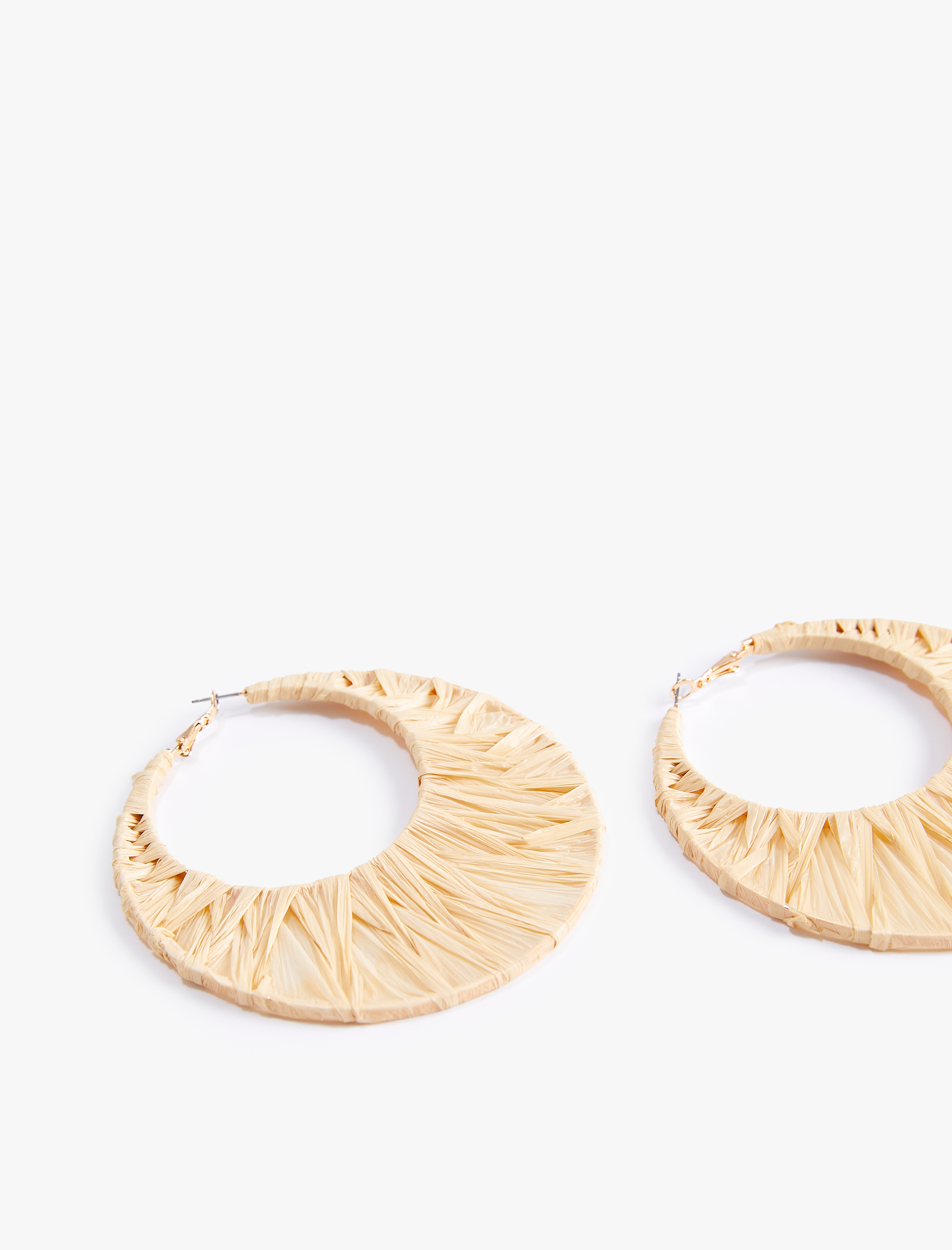  Kadın Küpe Halka Doğal Dokulu