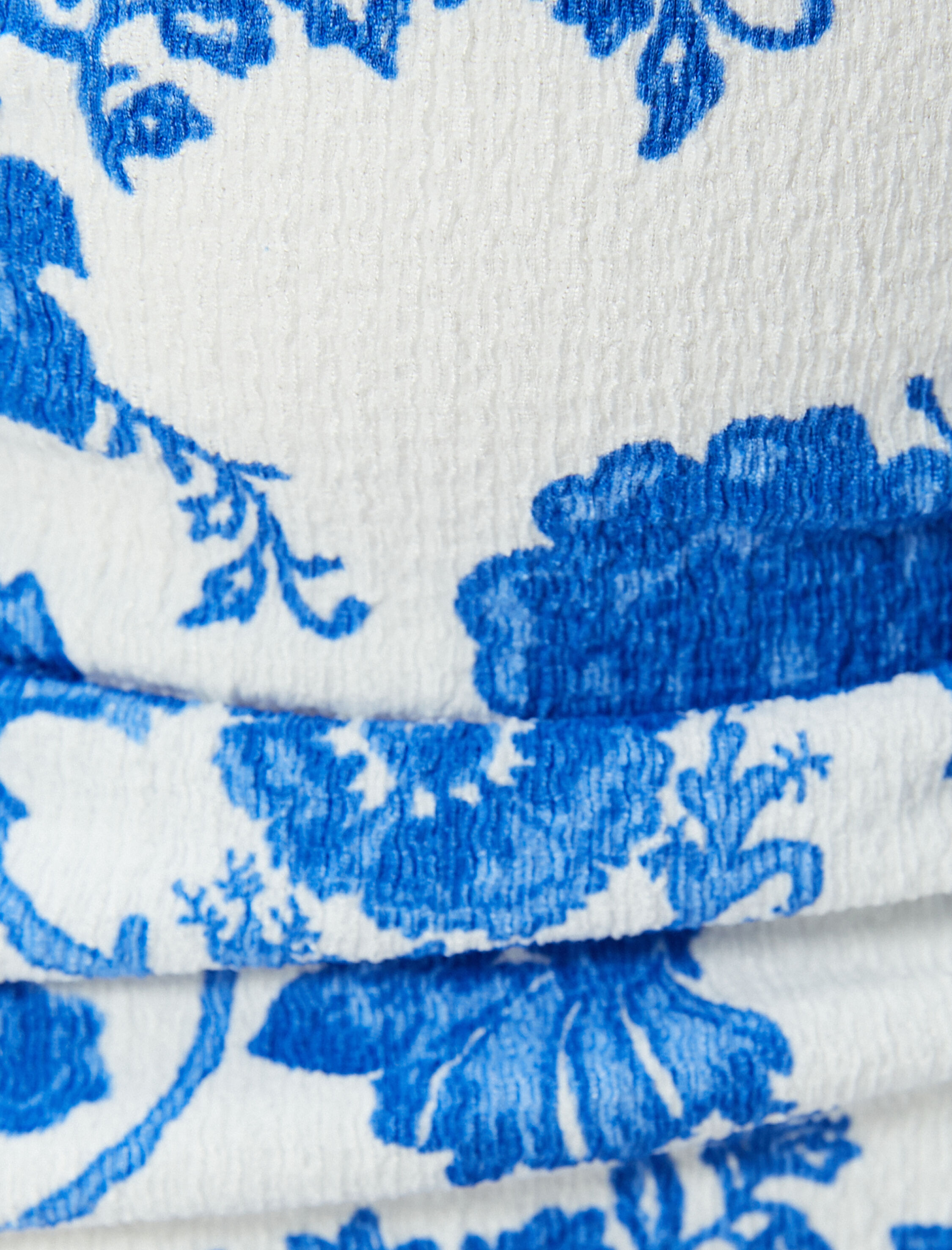   Crop Bluz Kalp Yaka Gipeli