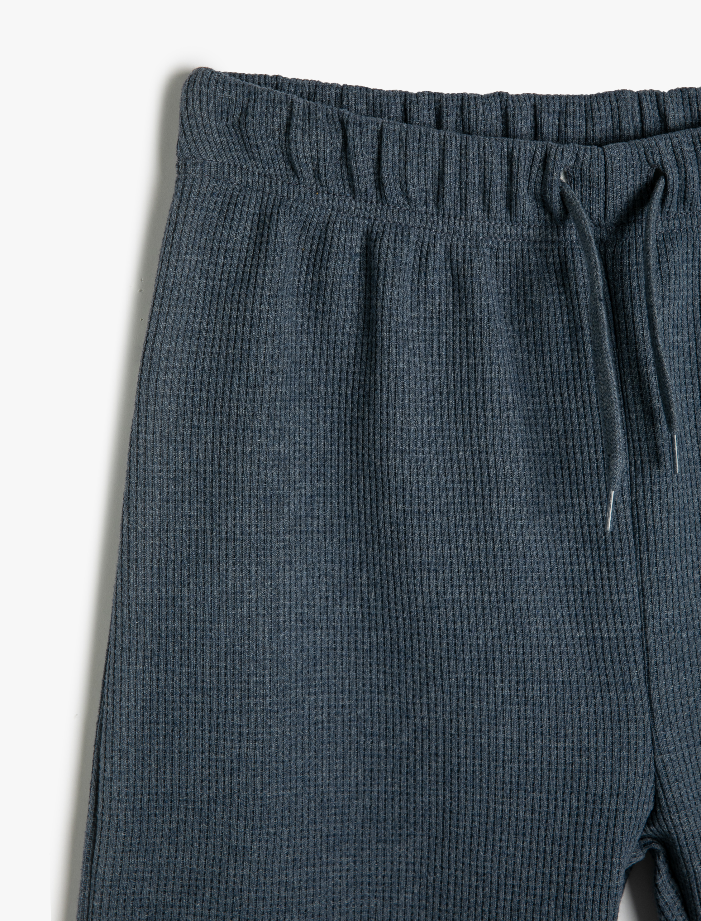  Erkek Çocuk Beli Bağcıklı Şort Dokulu