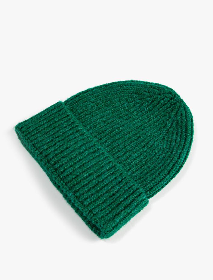 Kadın Örgü Bere Lastikli