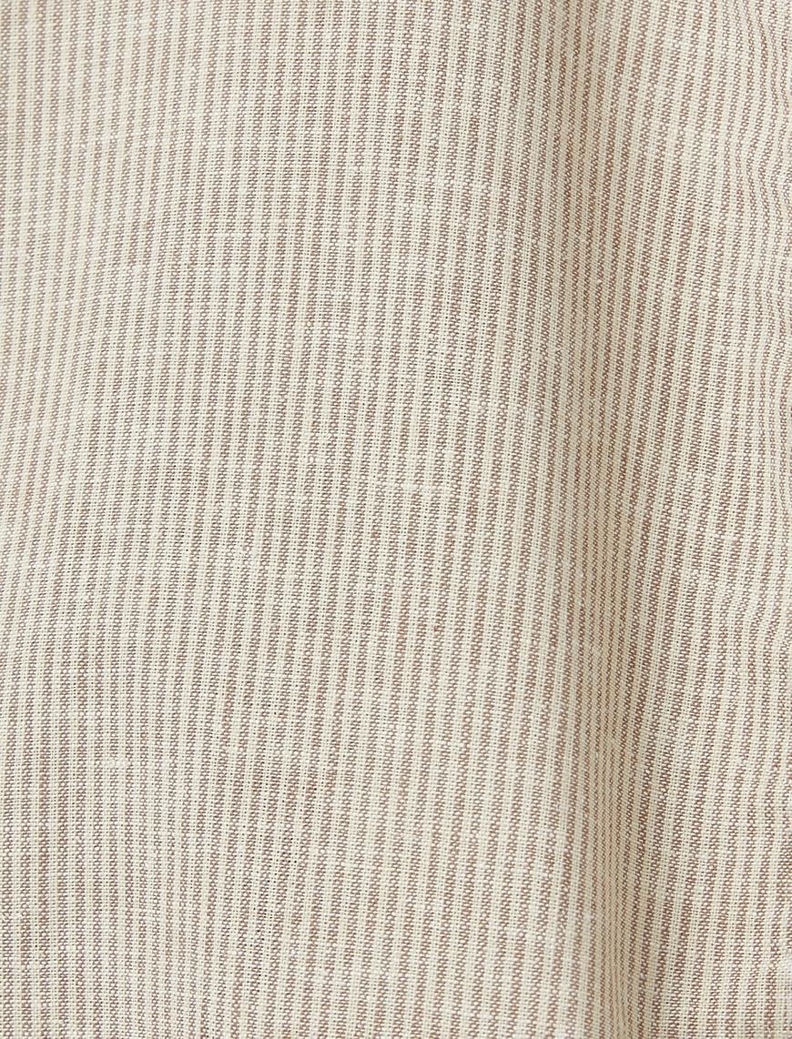  Keten Kimono Oversize Cepli