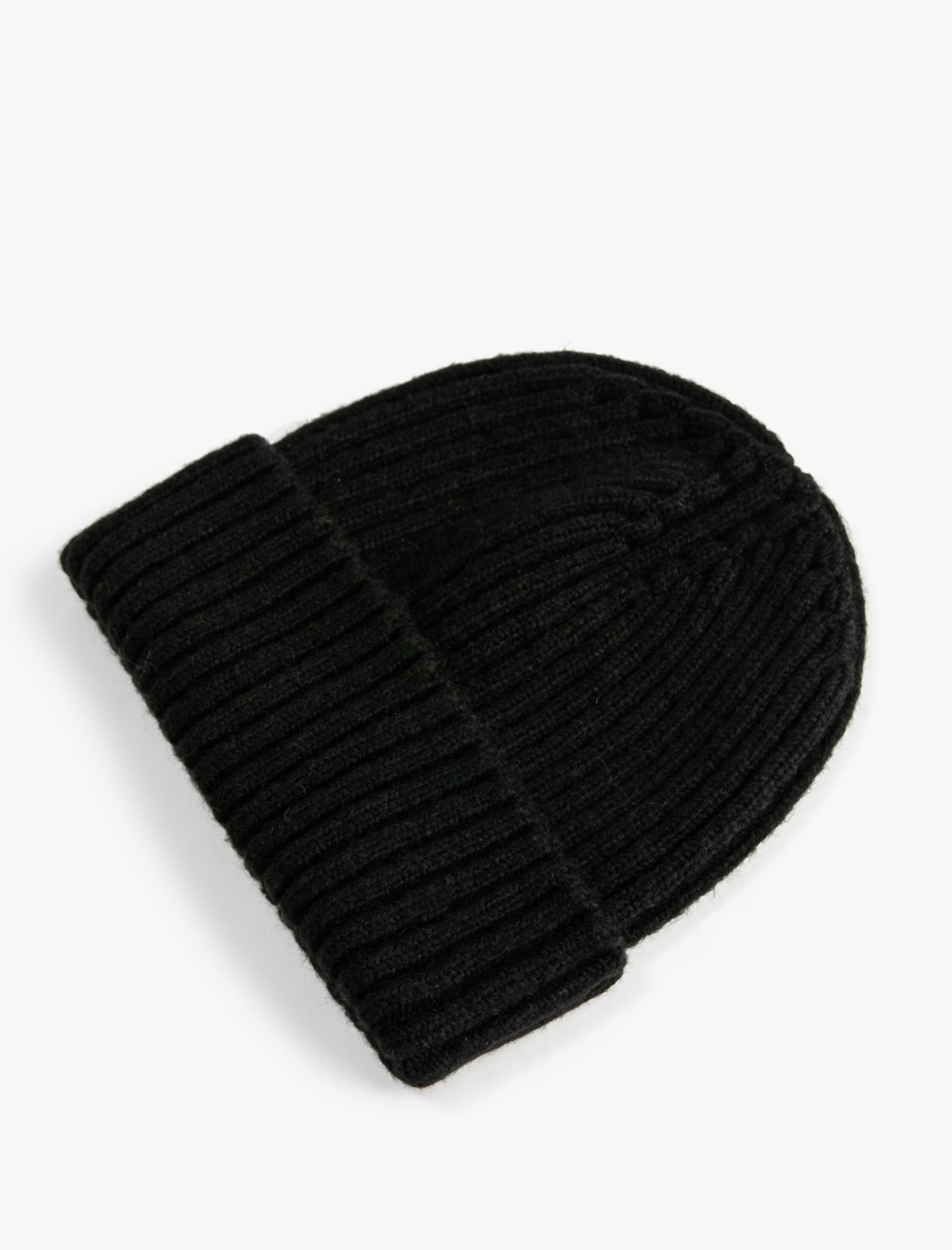  Erkek Basic Örgü Bere Dokulu Katlama Detaylı