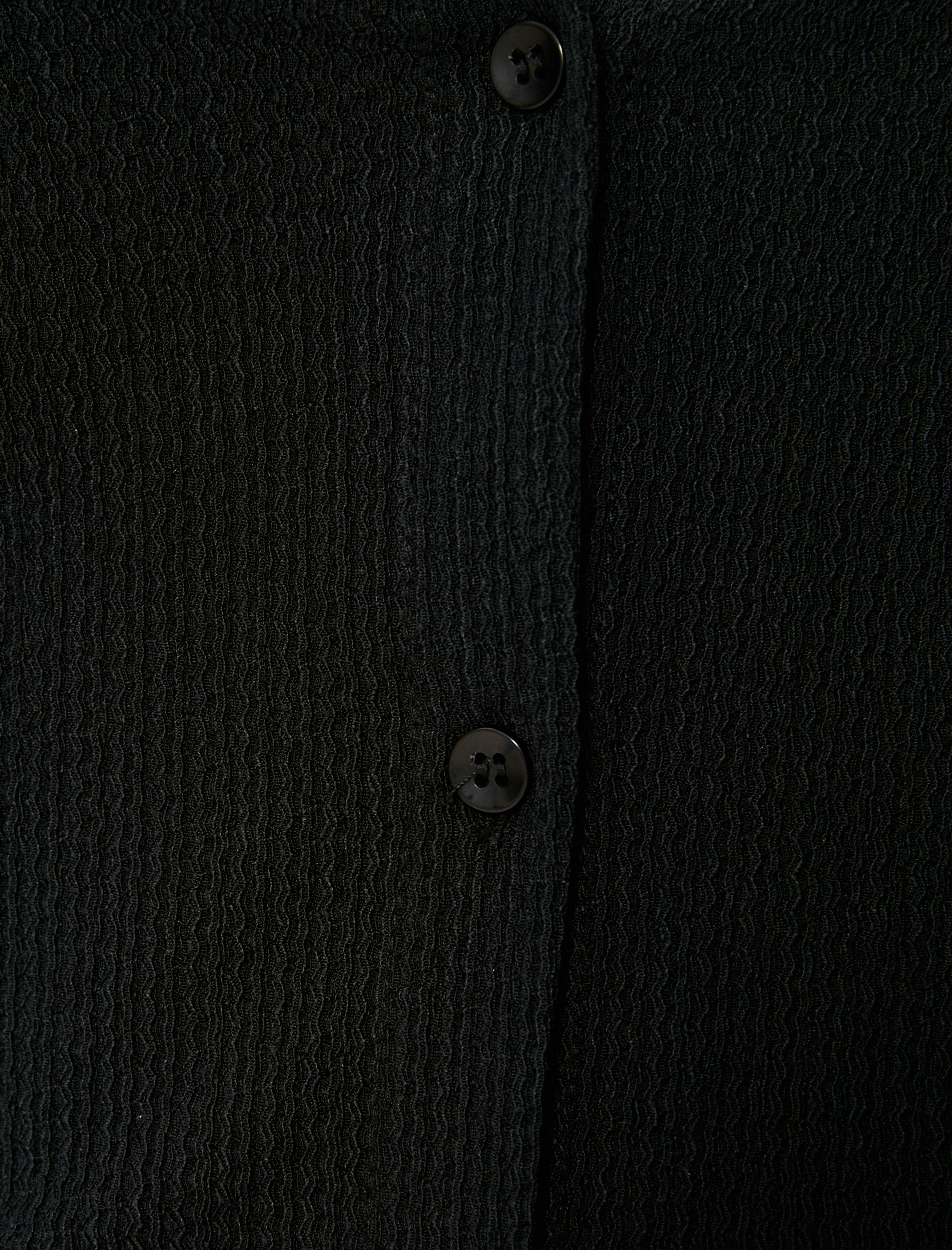   Dokulu Gömlek Uzun Kollu